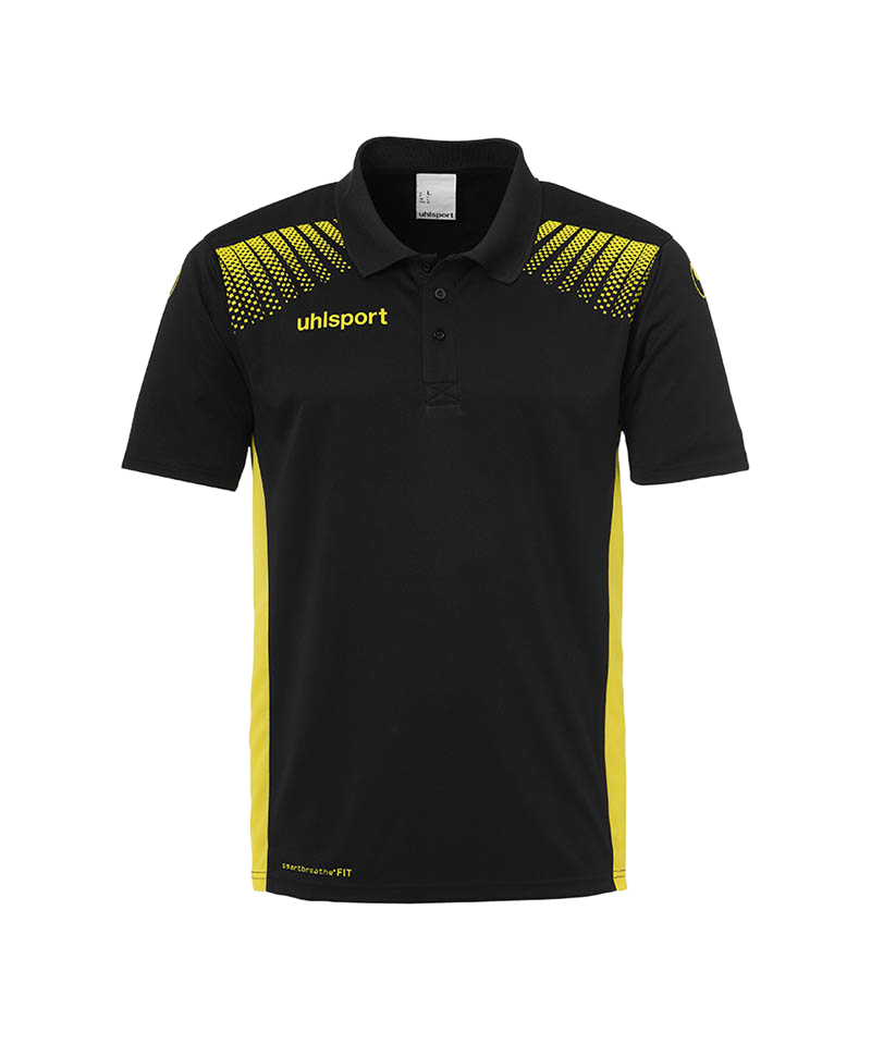 uhlsport Goal Poloshirt Schwarz Gelb F08