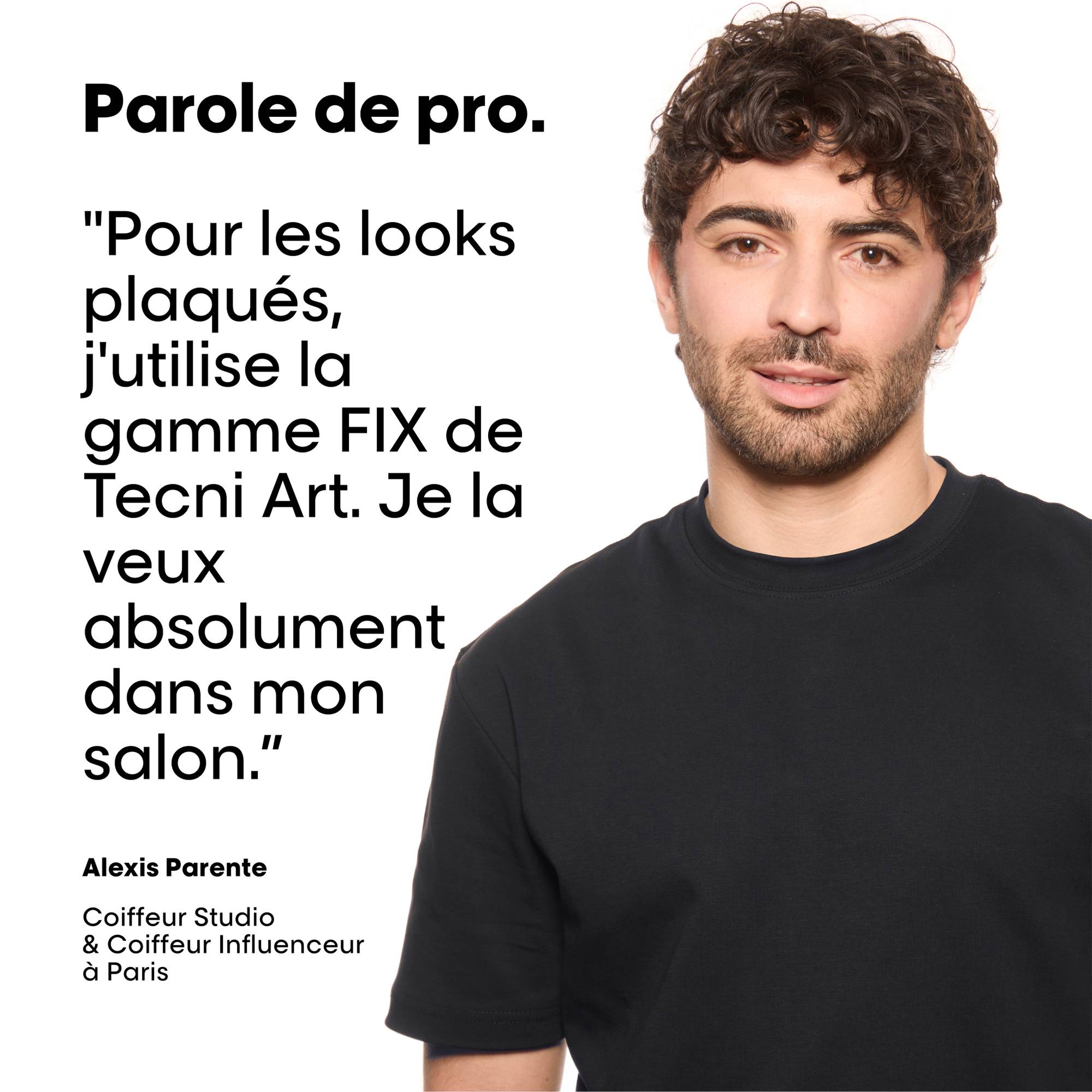 Pâte de coiffage forte tenue Fix Paste Tecni.Art / 75ml