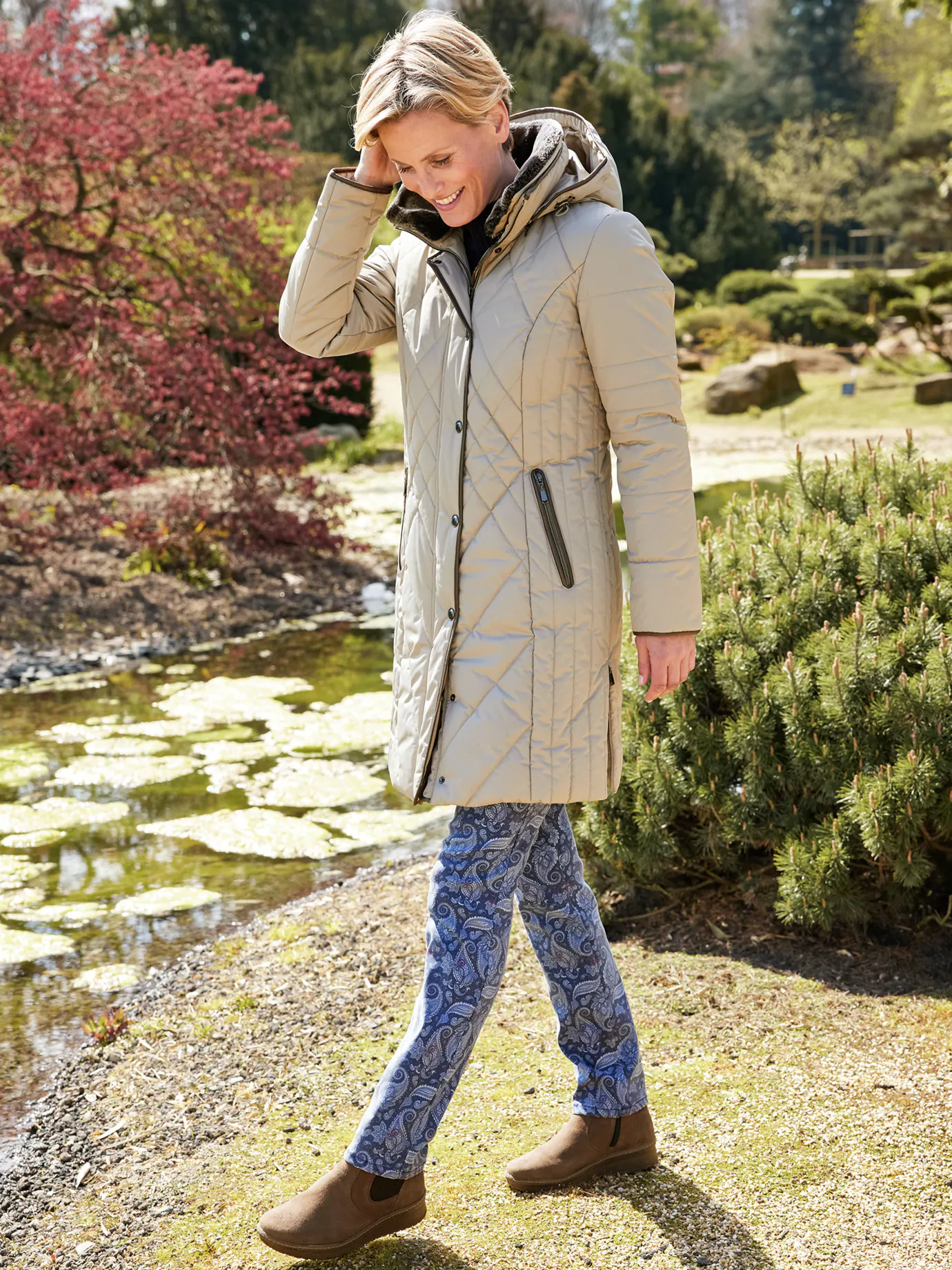 Langjacke Leichtstepper