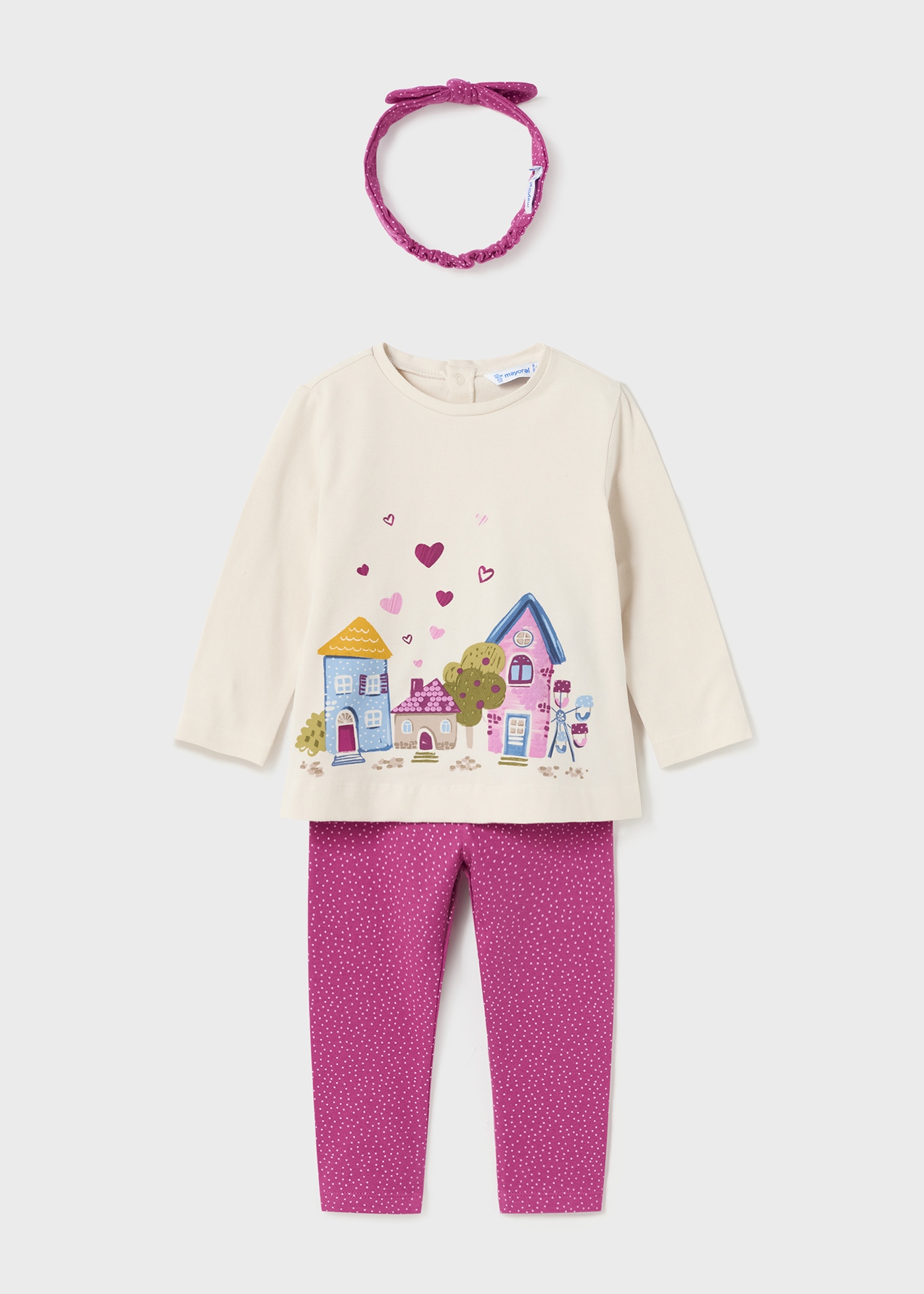 Conjunto de bebê Better Cotton de 3 peças