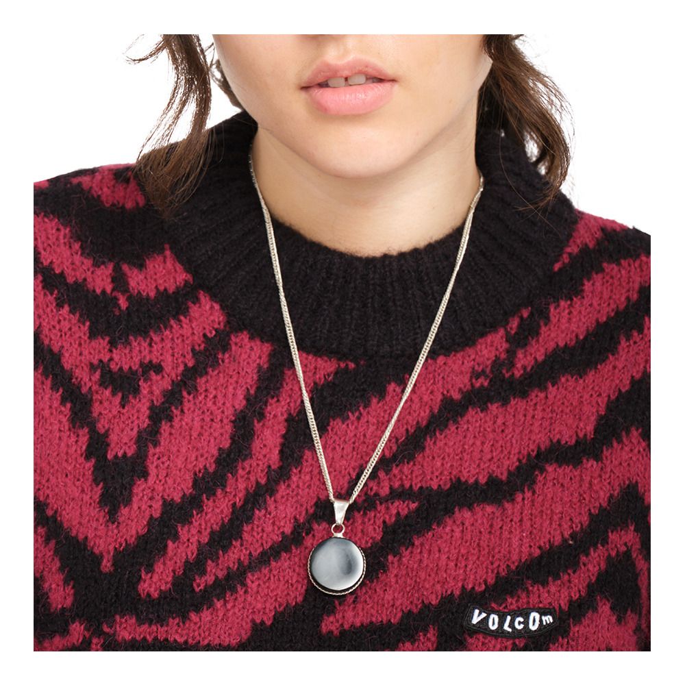 Volcom ZEBRA - Pull Femme wine
