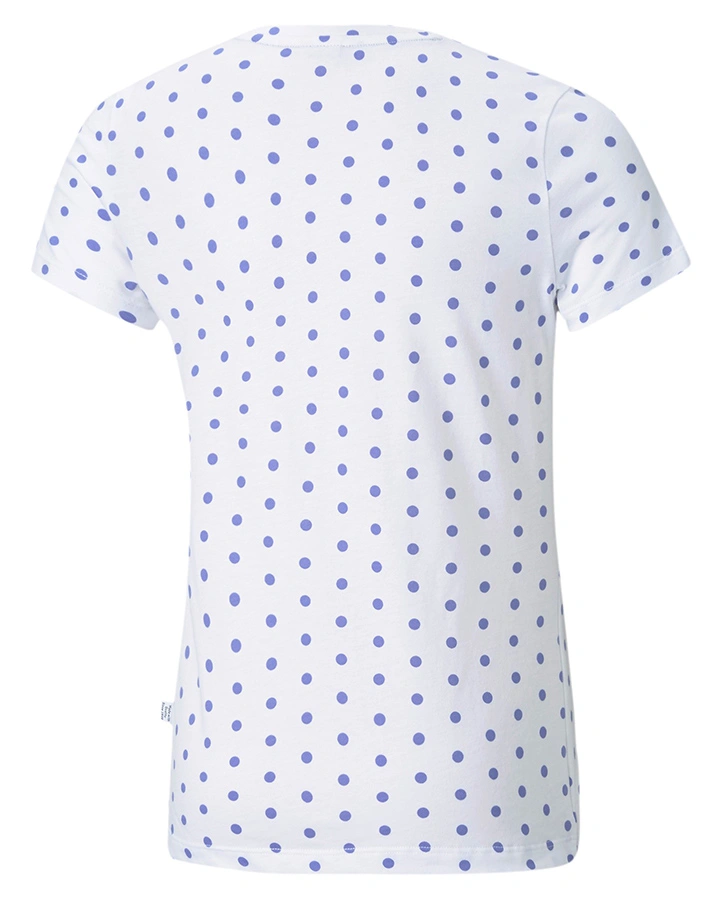 T-Shirt DOTTED in weiß