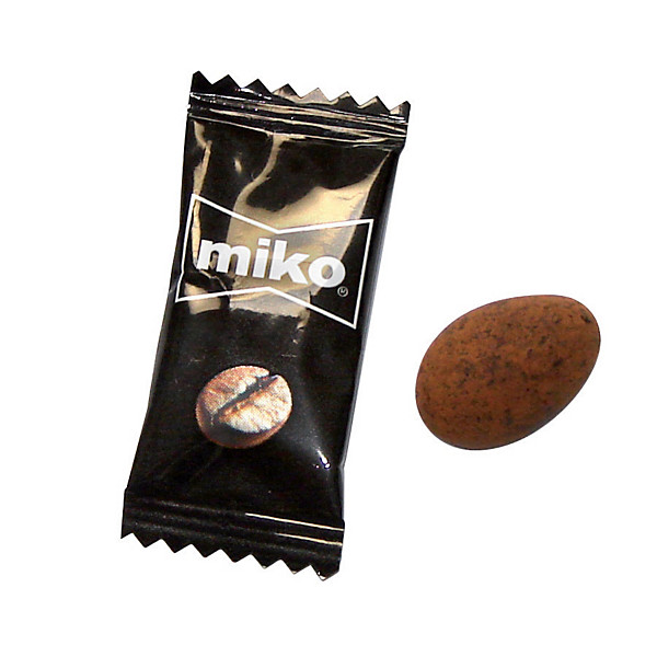 Amandines enrobées de chocolat Miko, lot de 200