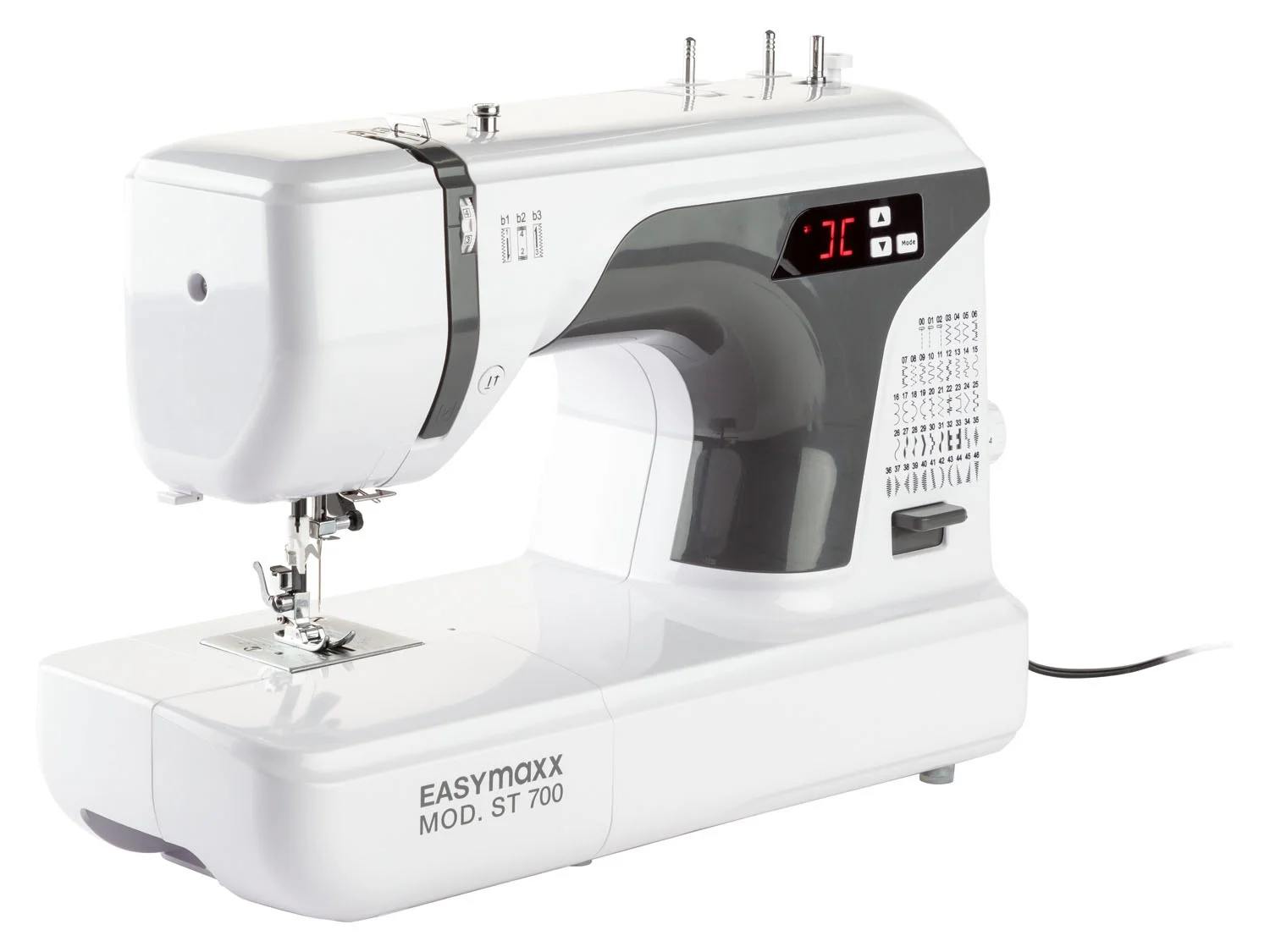 EASYmaxx Digitale N&auml;hmaschine &raquo;Mod. ST 700&laquo;, 50 N&auml;hprogramme
