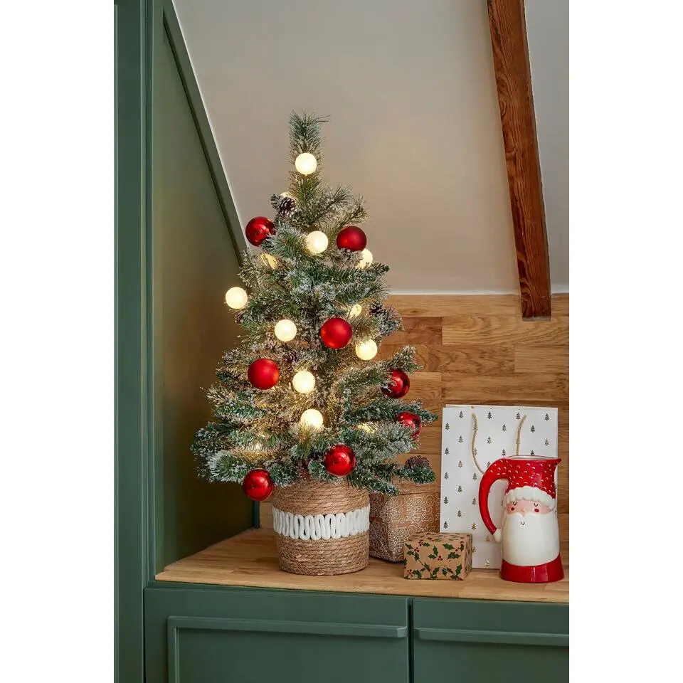 Black Box Trees Kaprun Kunstkerstboom met Verlichting - H90 x Ø51 cm