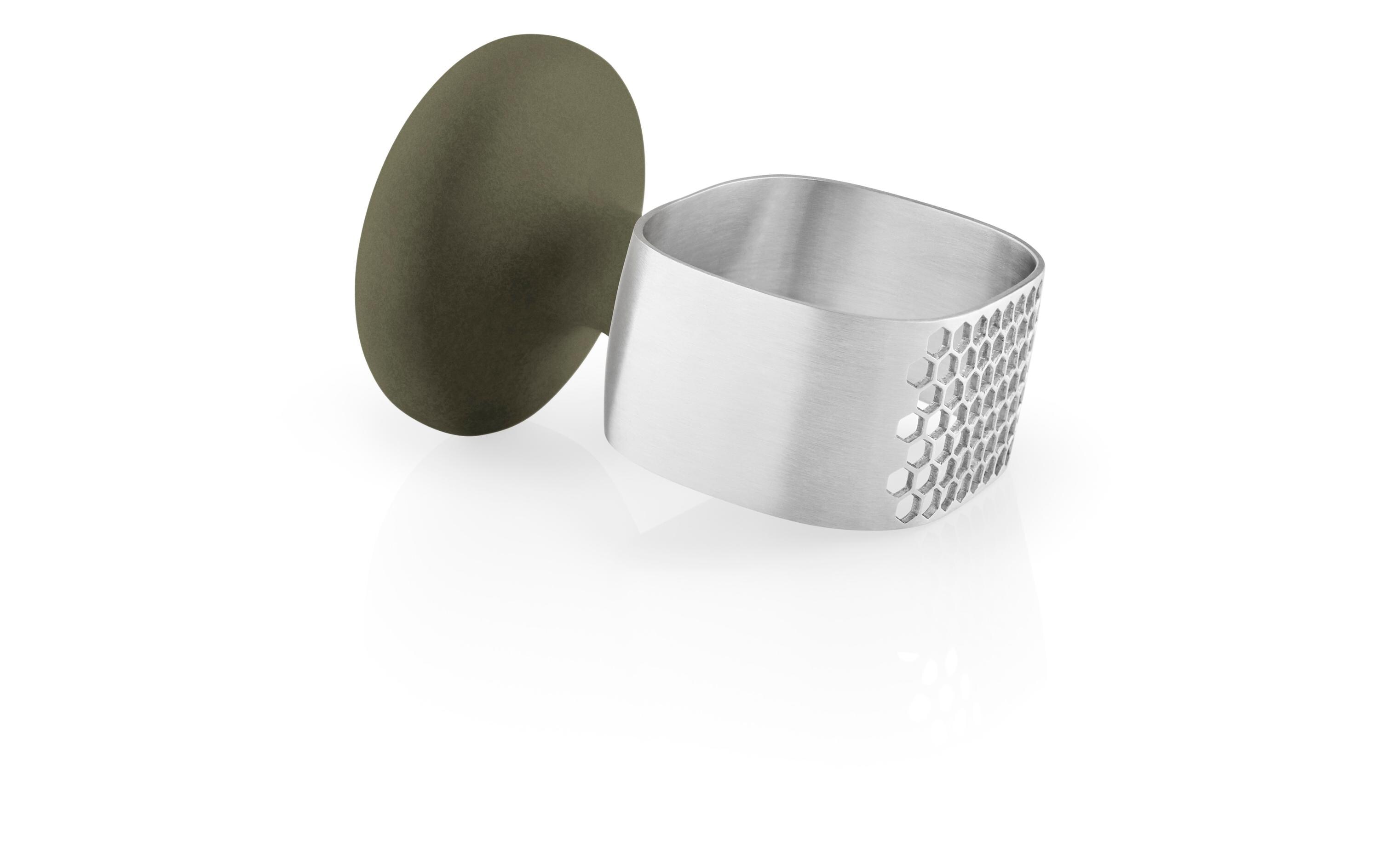 Knoblauchpresse Green Tool SilberPresse für Knoblauch