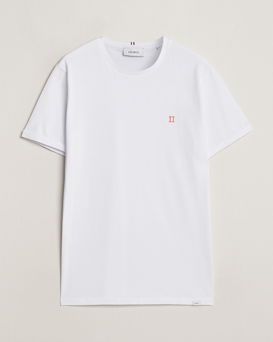Les Deux Nørregaard Cotton T-Shirt White