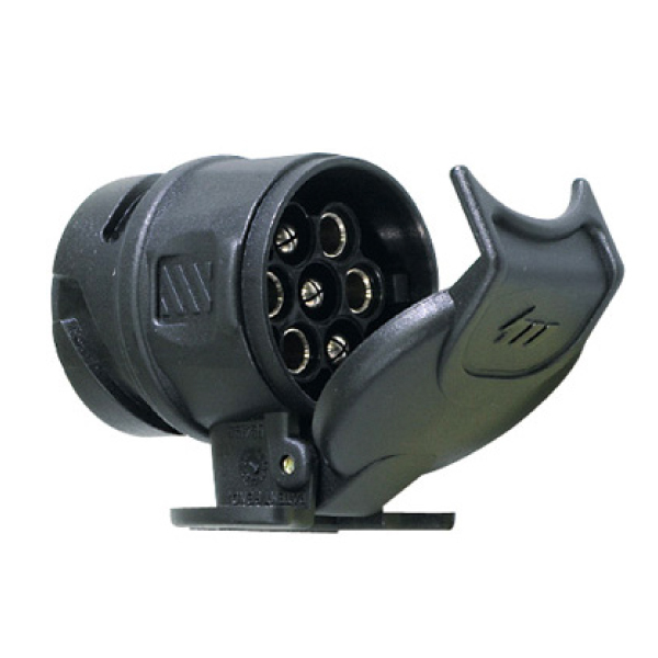 Adaptateur compact 13 et 7 broches mâles/femelles
