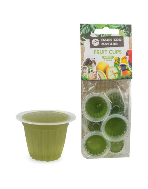 Back Zoo Nature Fruit Cups Meloen - Vogelsnack - 6 stuks