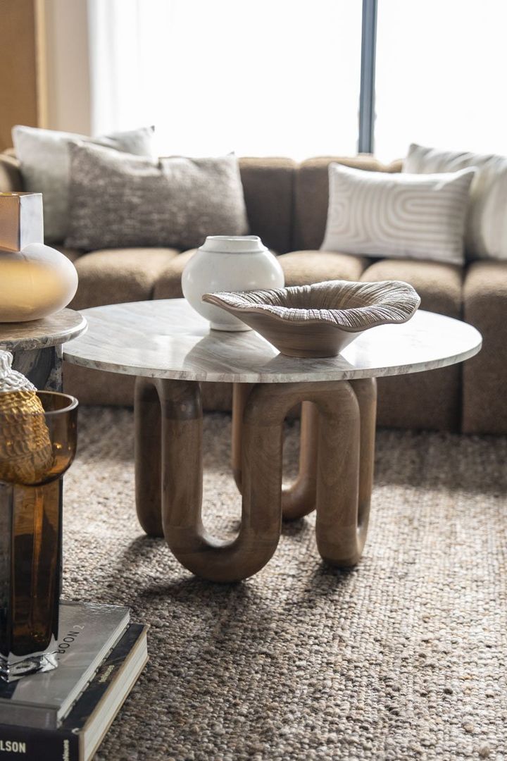 Salontafel LoopStone Naturel van By Boo