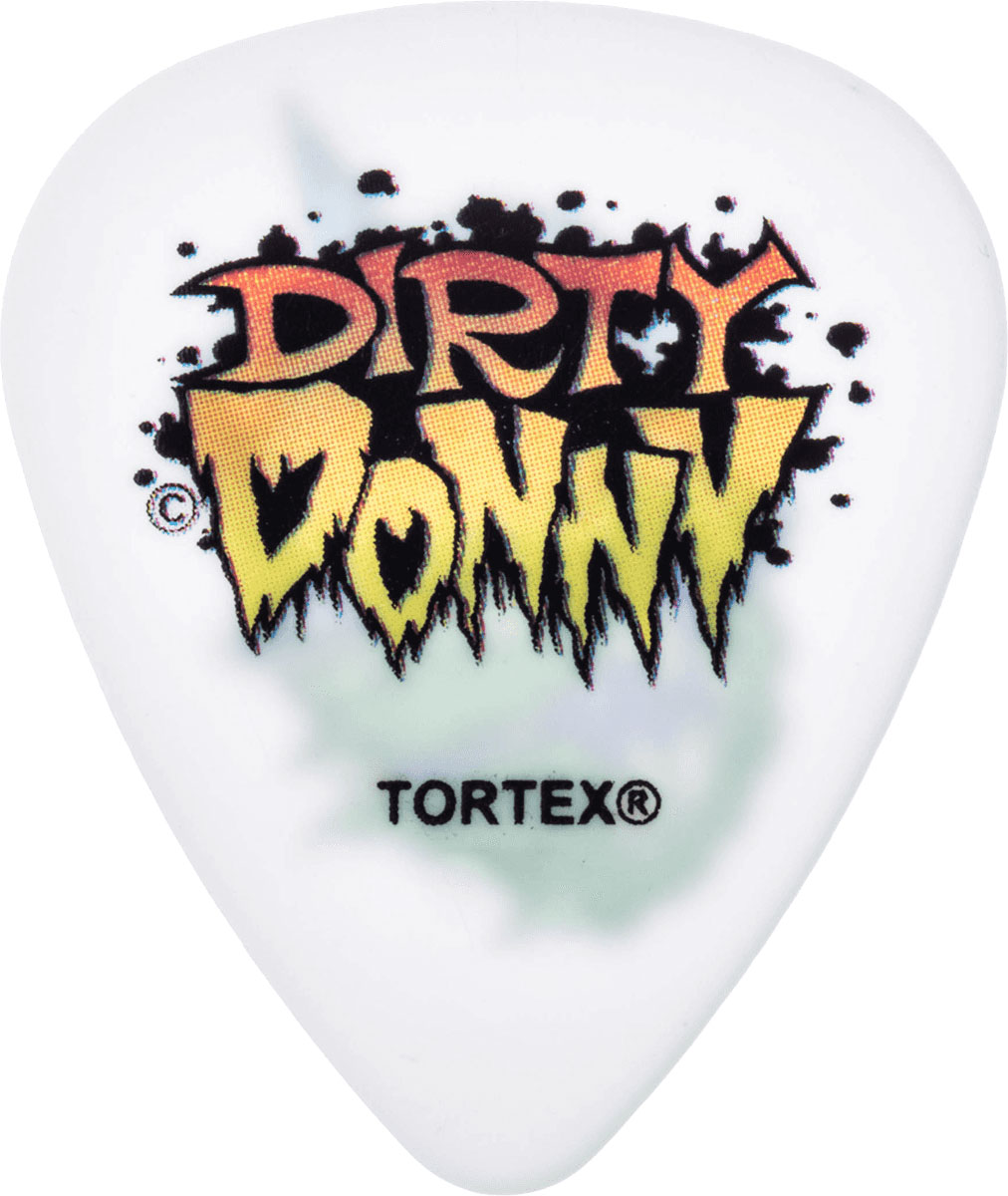 Jim Dunlop Dirty Donny 36 Pack Bucket Head White 0.73 Mm - Médiators