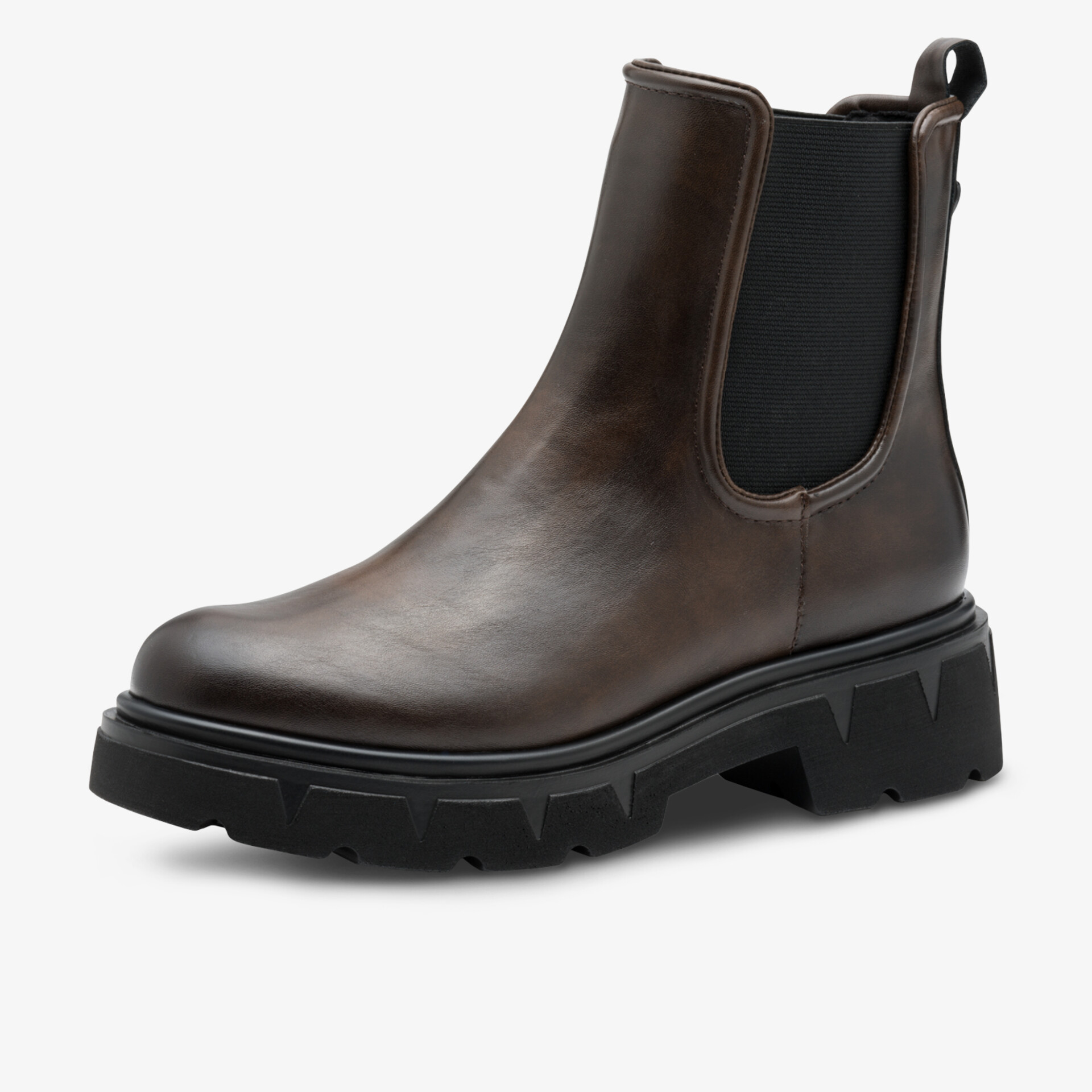 MARCO TOZZI Damen Chelsea Boots braun
