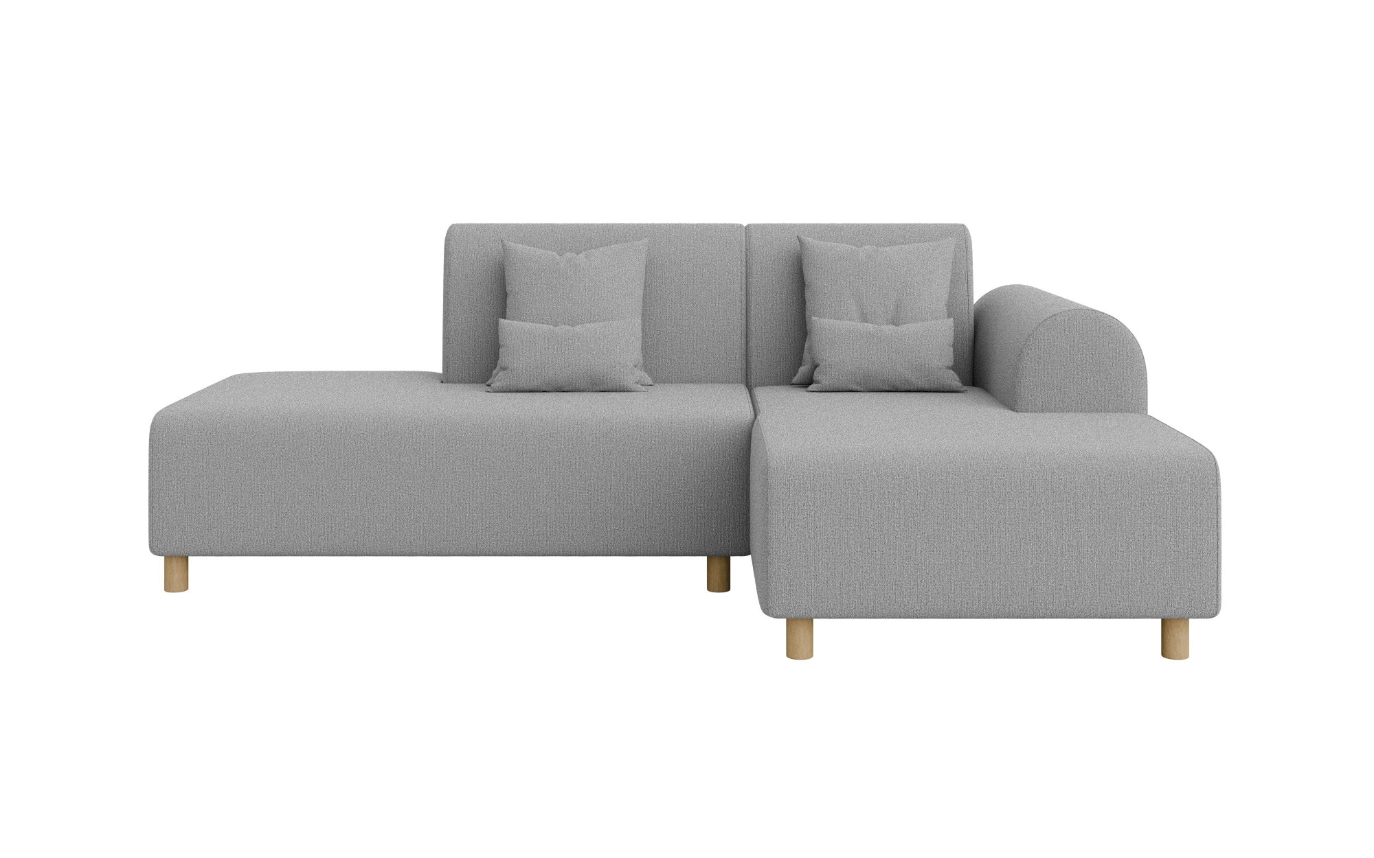 GOODproduct Ecksofa »Suyala« L-Form mit Hocker