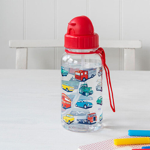 Rex london drinkfles met rietje - road trip - 500 ml