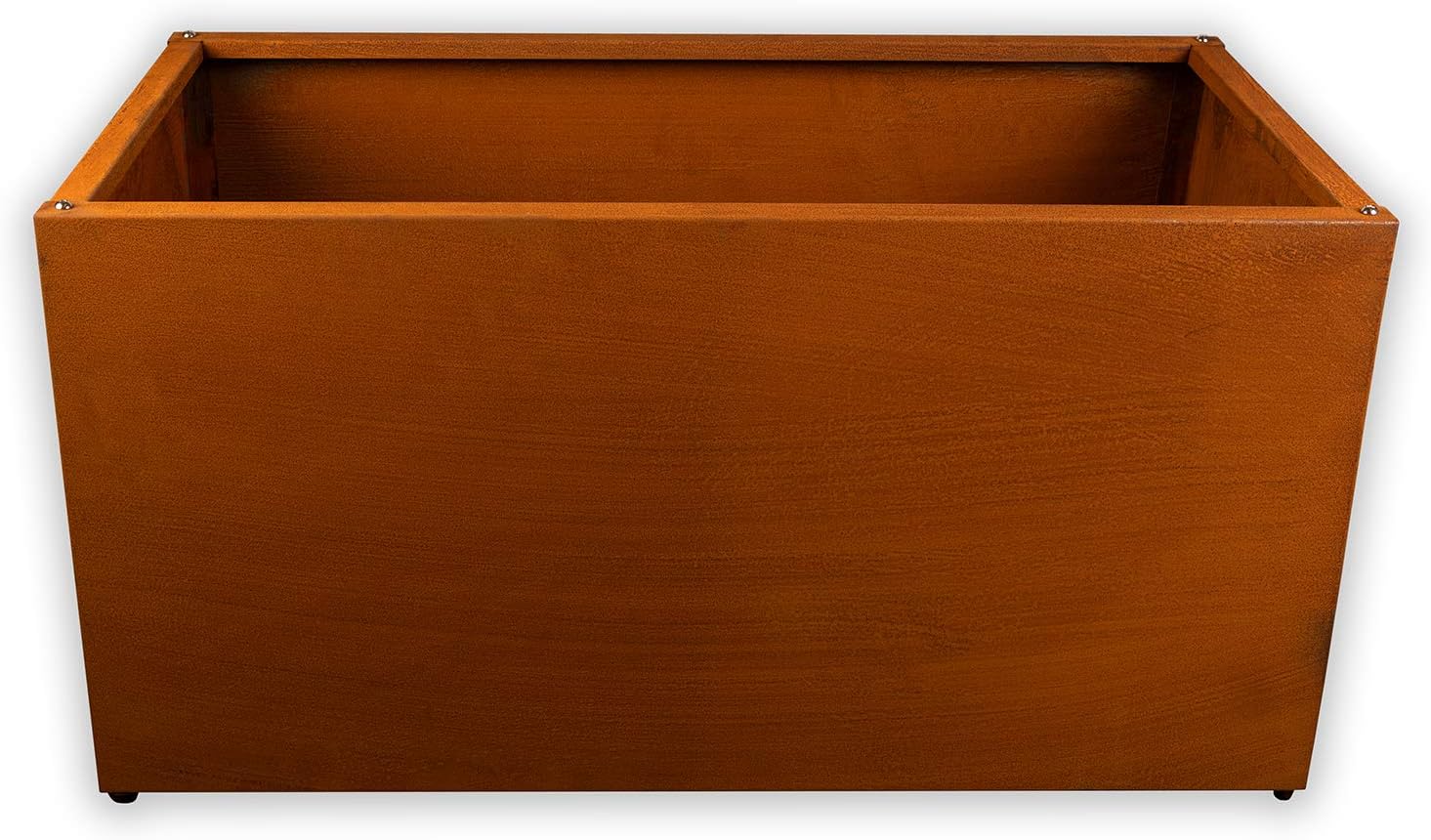 Köhko® Designer Hochbeet Rahmen (Ohne Boden) aus Cortenstahl als Bausatz TROG 100x40x40 cm…