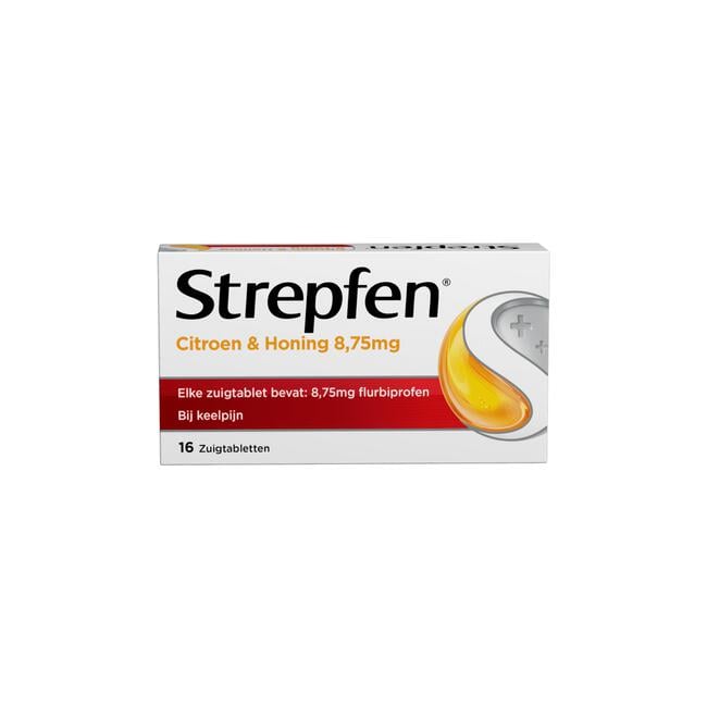 Strepfen Citroen & Honing 8,75 mg Zuigtabletten 16 Stuks