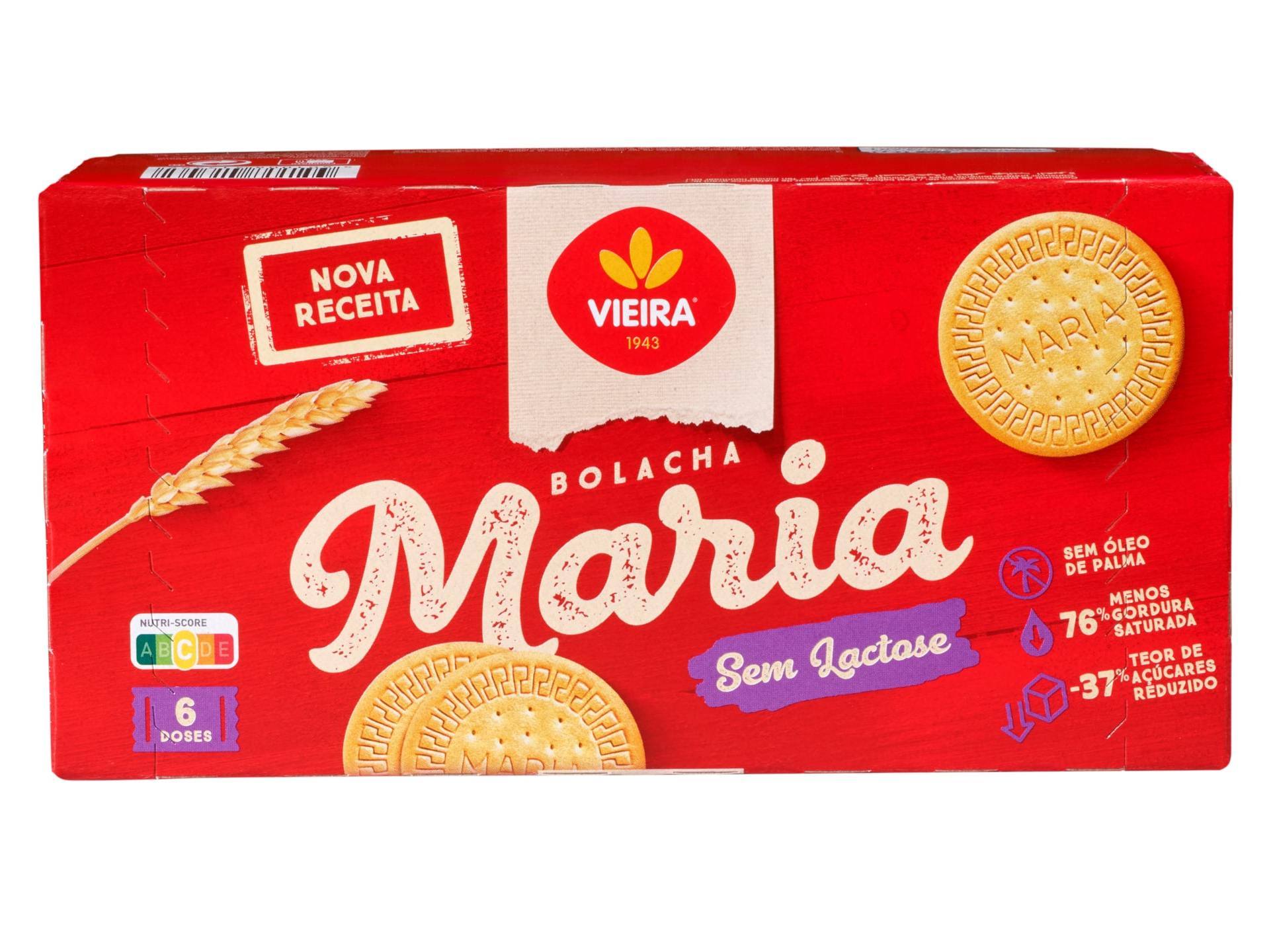 BOLACHAS SIMPLES - MARIA VIEIRA CASTANHO CLARO 150G