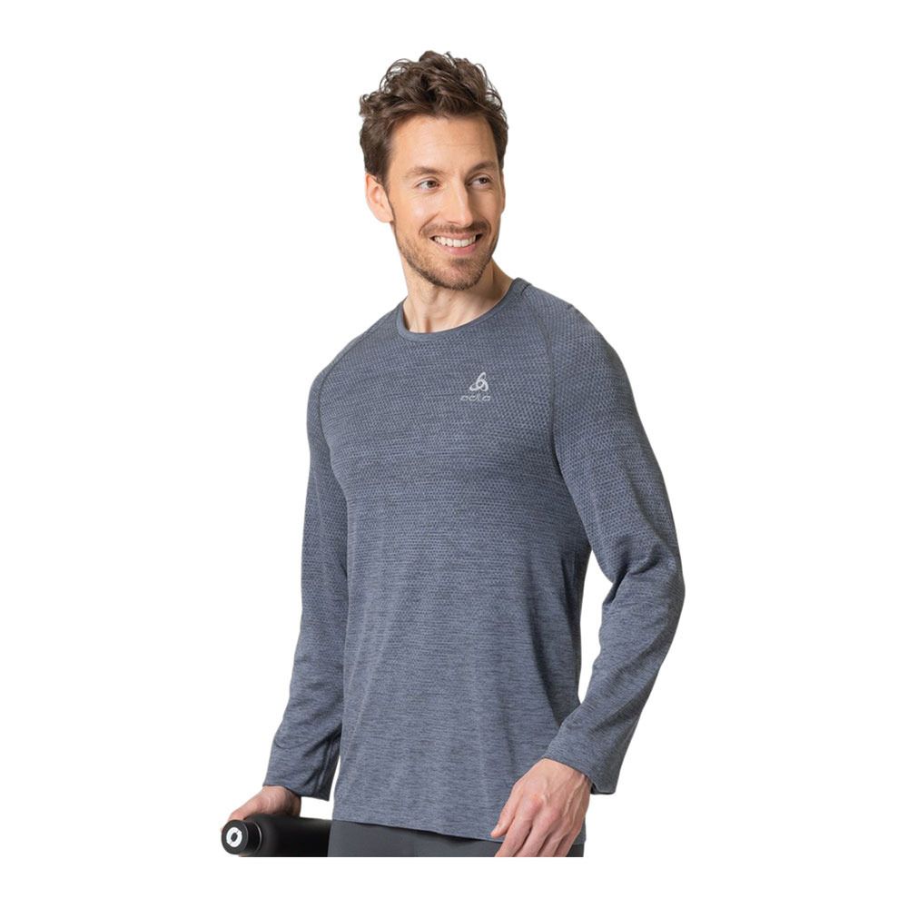 Odlo ESSENTIAL SEAMLESS - Maillot Homme folkstone gray melange