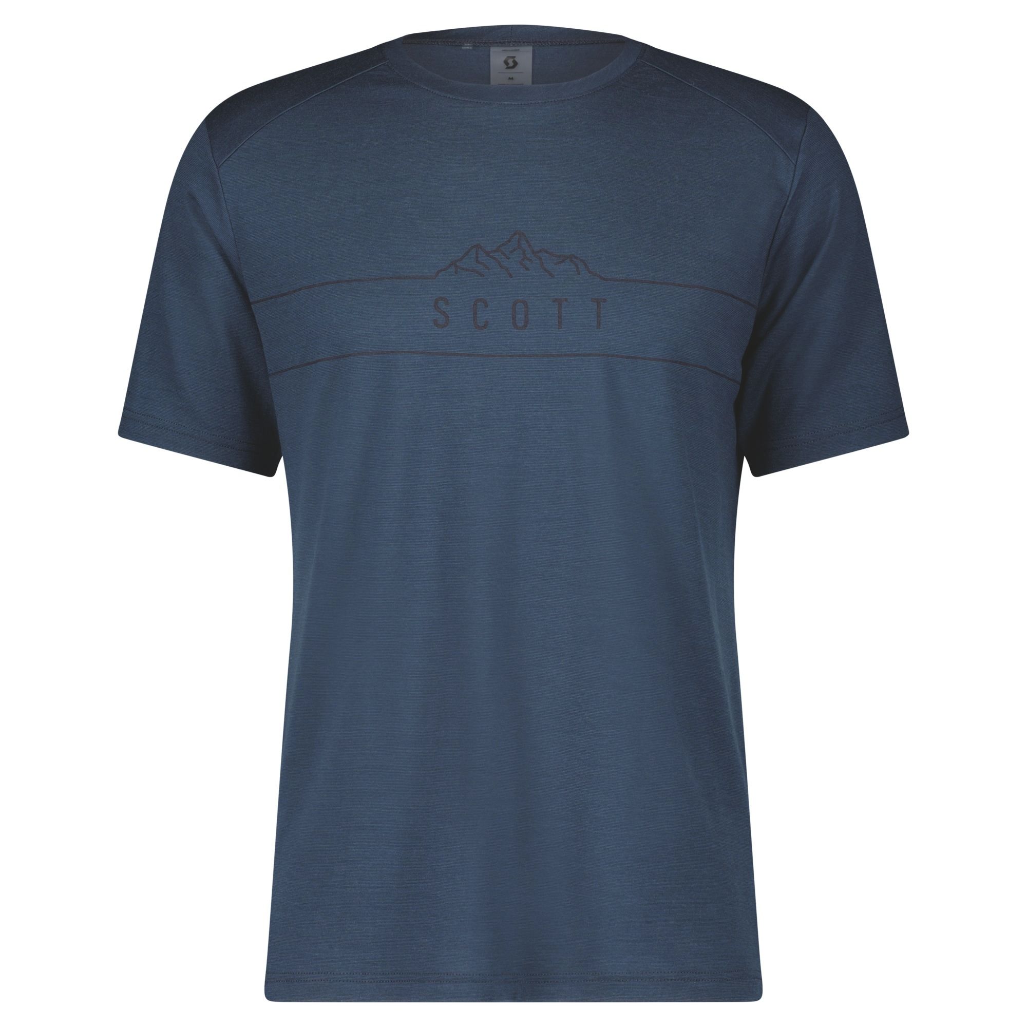 Scott Defiend Merino Short-Sleeve trøje Metal Blå