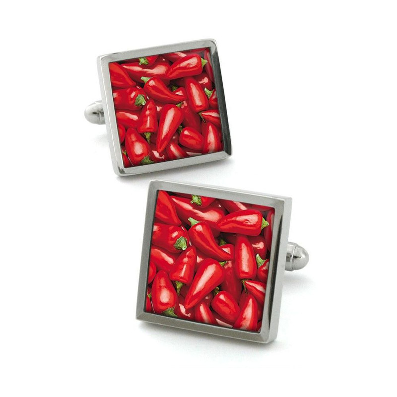 Boutons de manchette, chilli