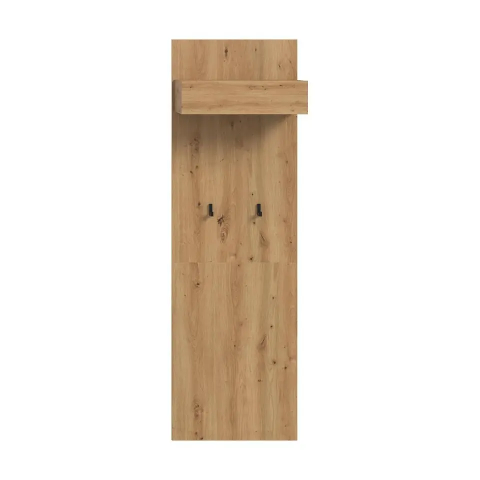 Hioshop Drive kapstok 2 haken eiken decor