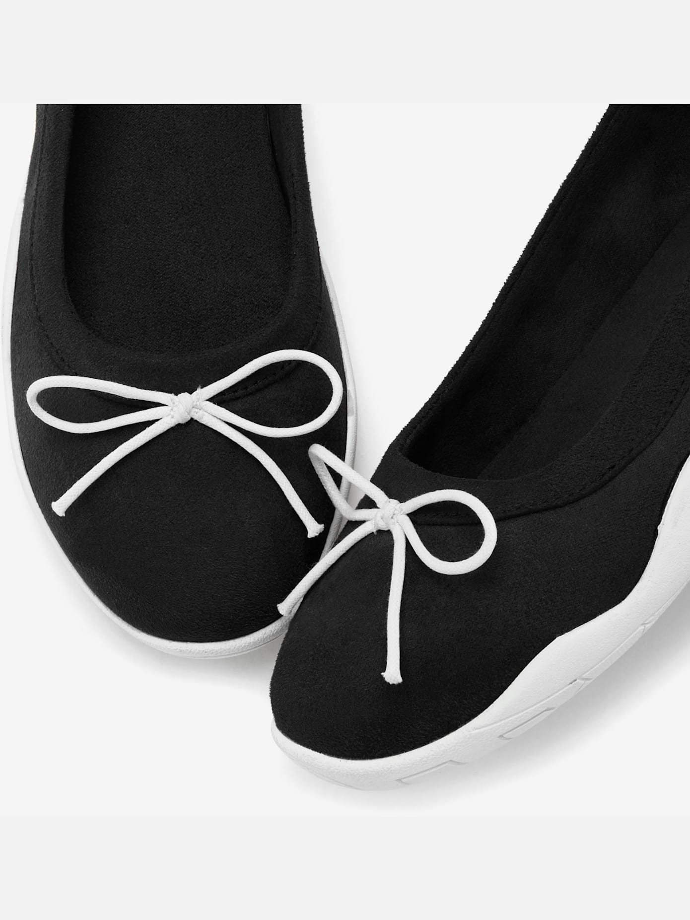 Ballerines avec nœud et semelle ultra-légère et souple