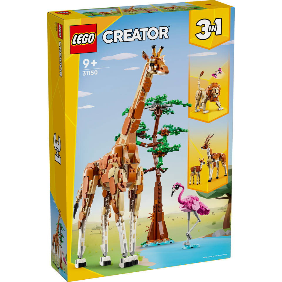 LEGO Creator 3-in-1 safaridieren 31150