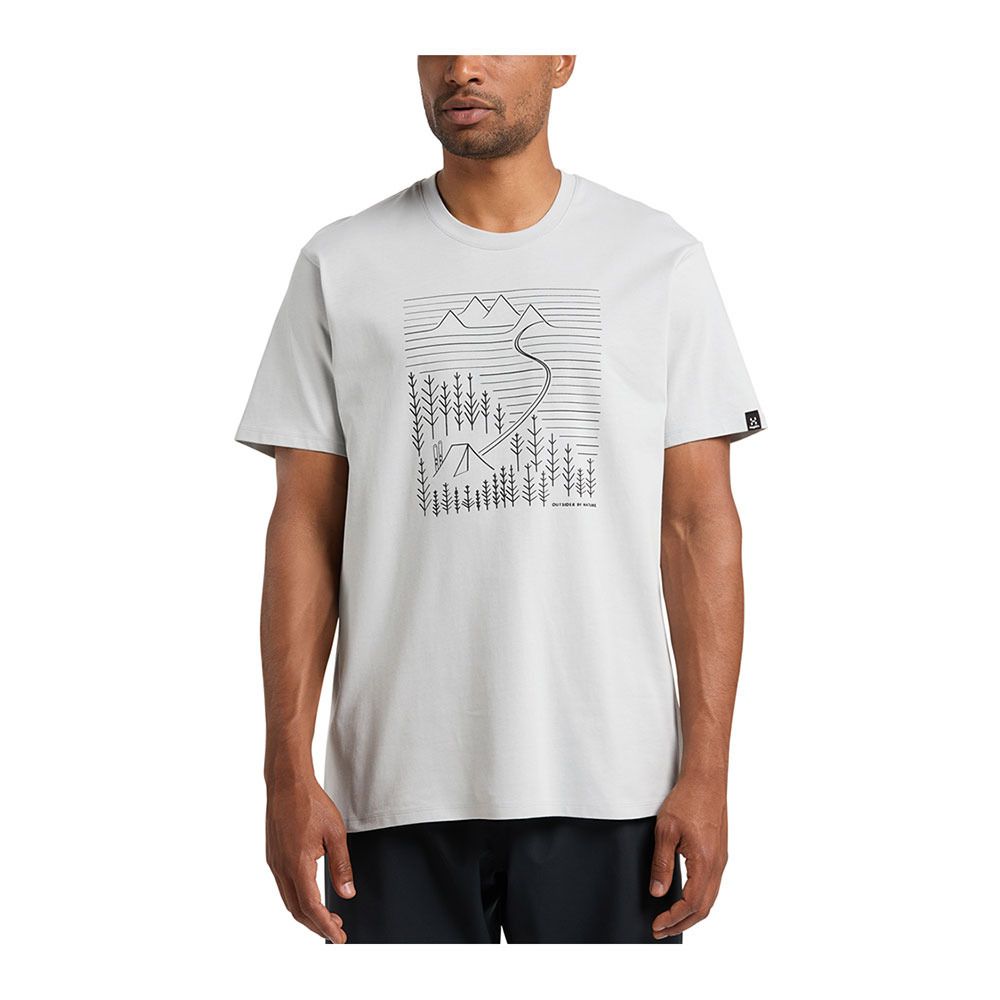 Haglöfs CAMP - Tee-shirt Homme stone grey