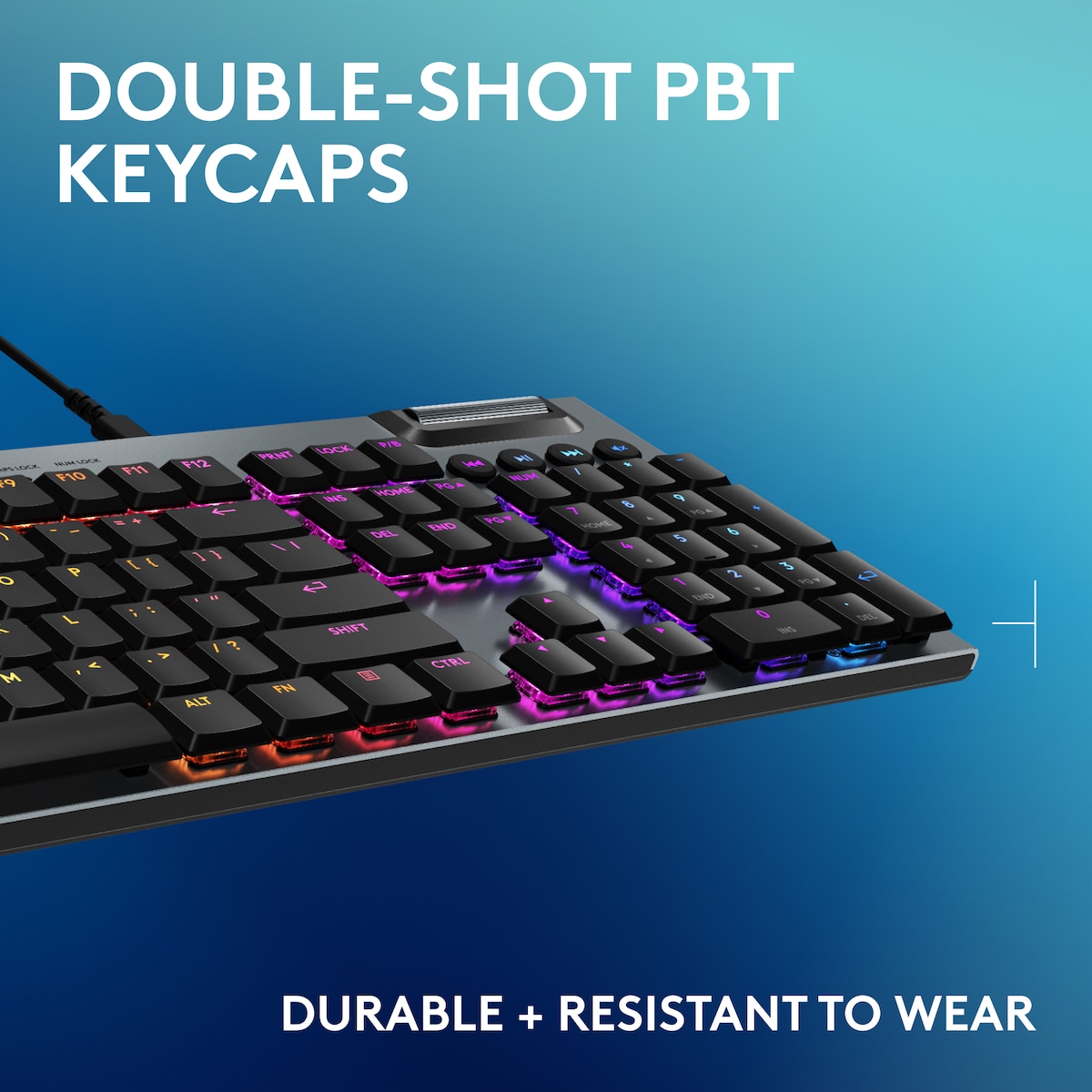 Logitech G915 X Tactile gamingtastatur (sort)