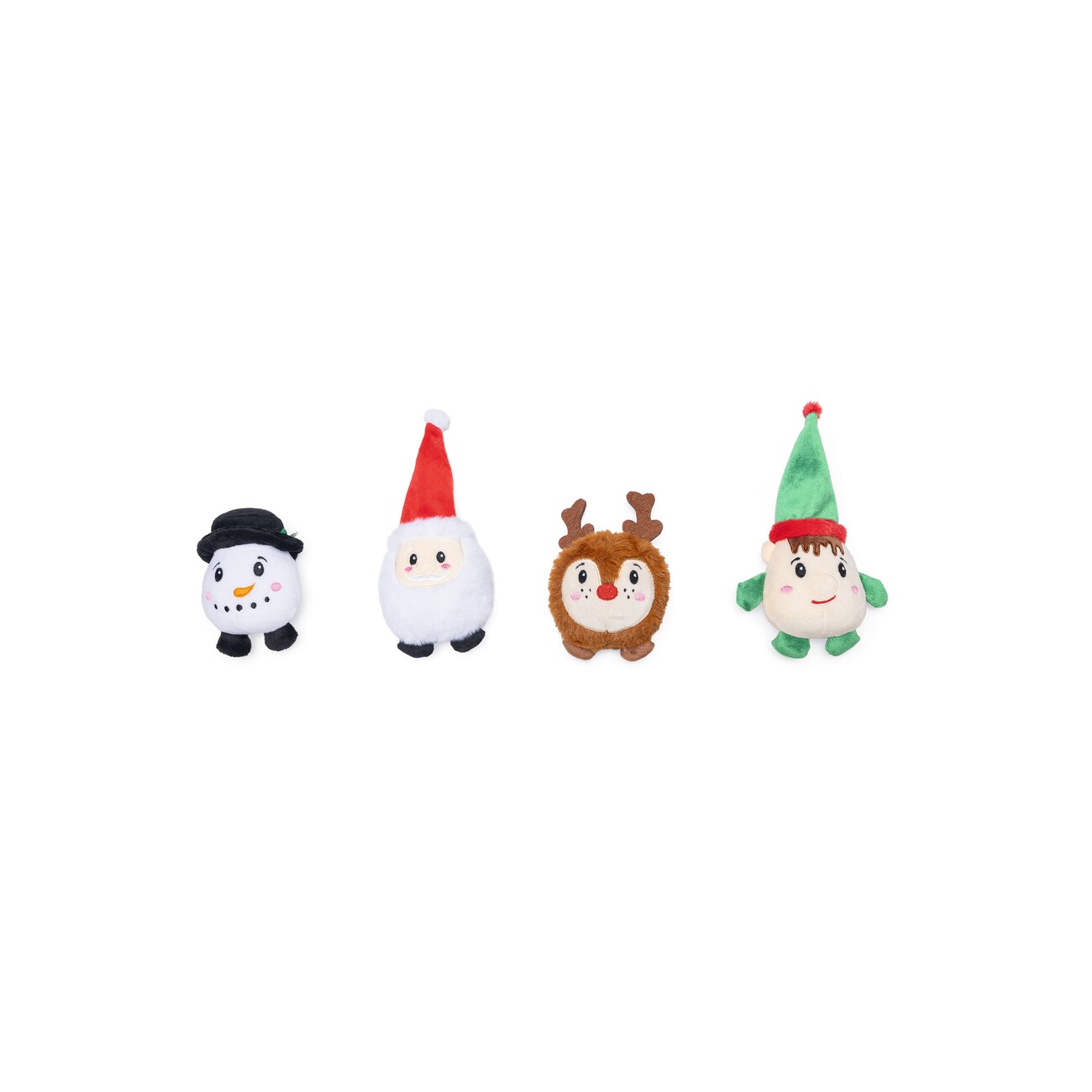 Beeztees Hundespielzeug Plüsch Weihnachtsfiguren