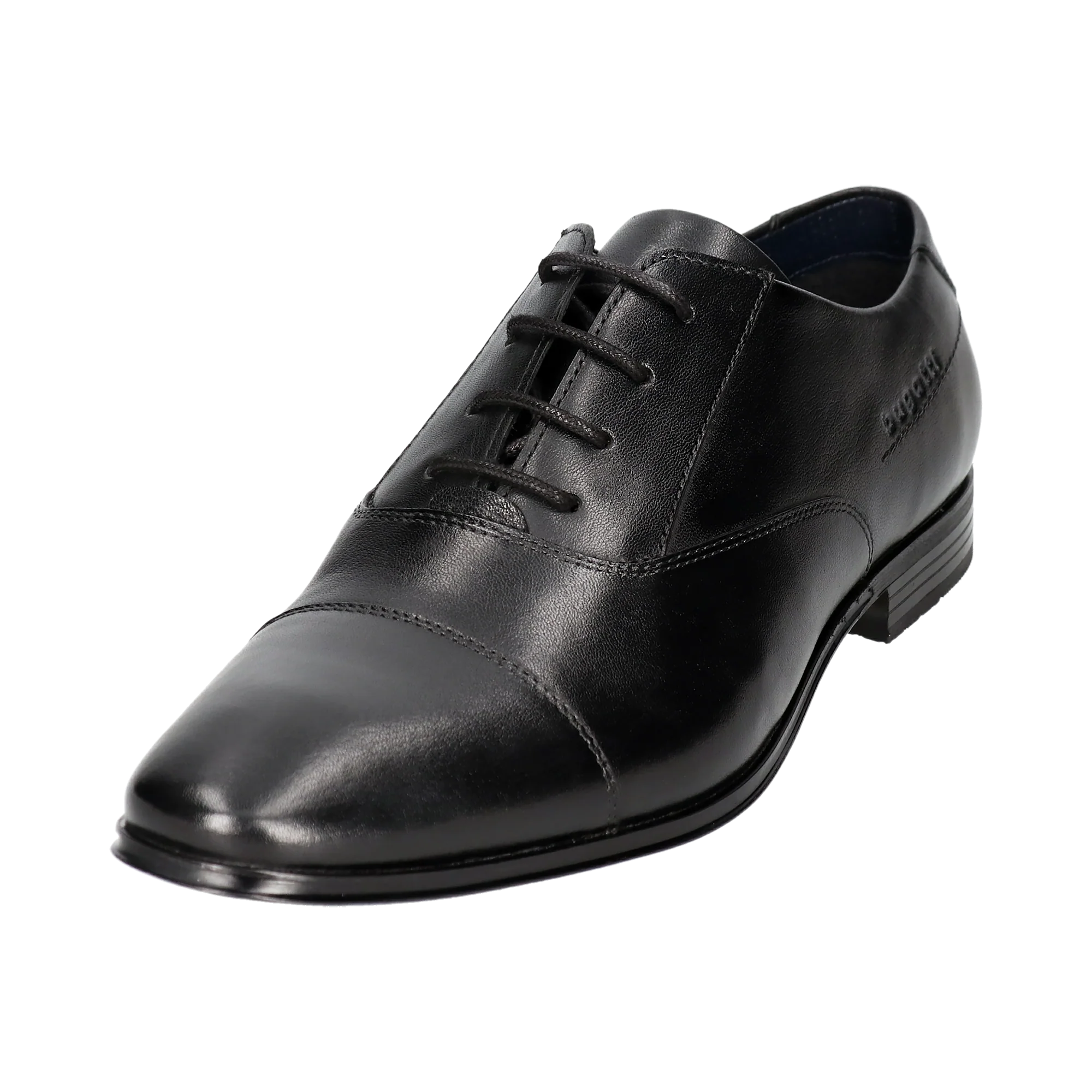 Leder Business Schnürer schwarz