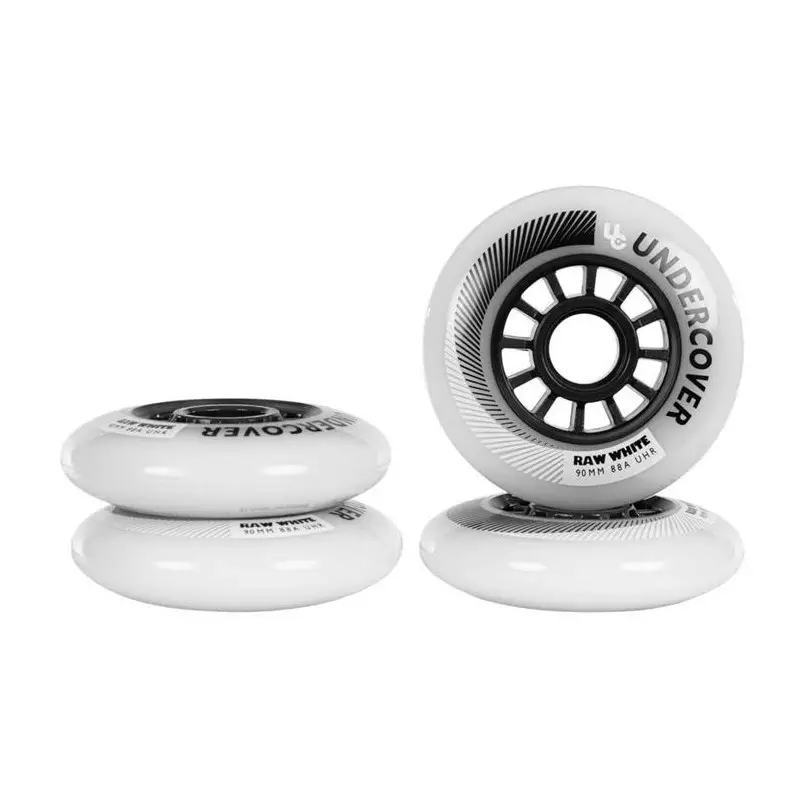 Roues roller UNDERCOVER Raw 90/88A White (pack de 4)