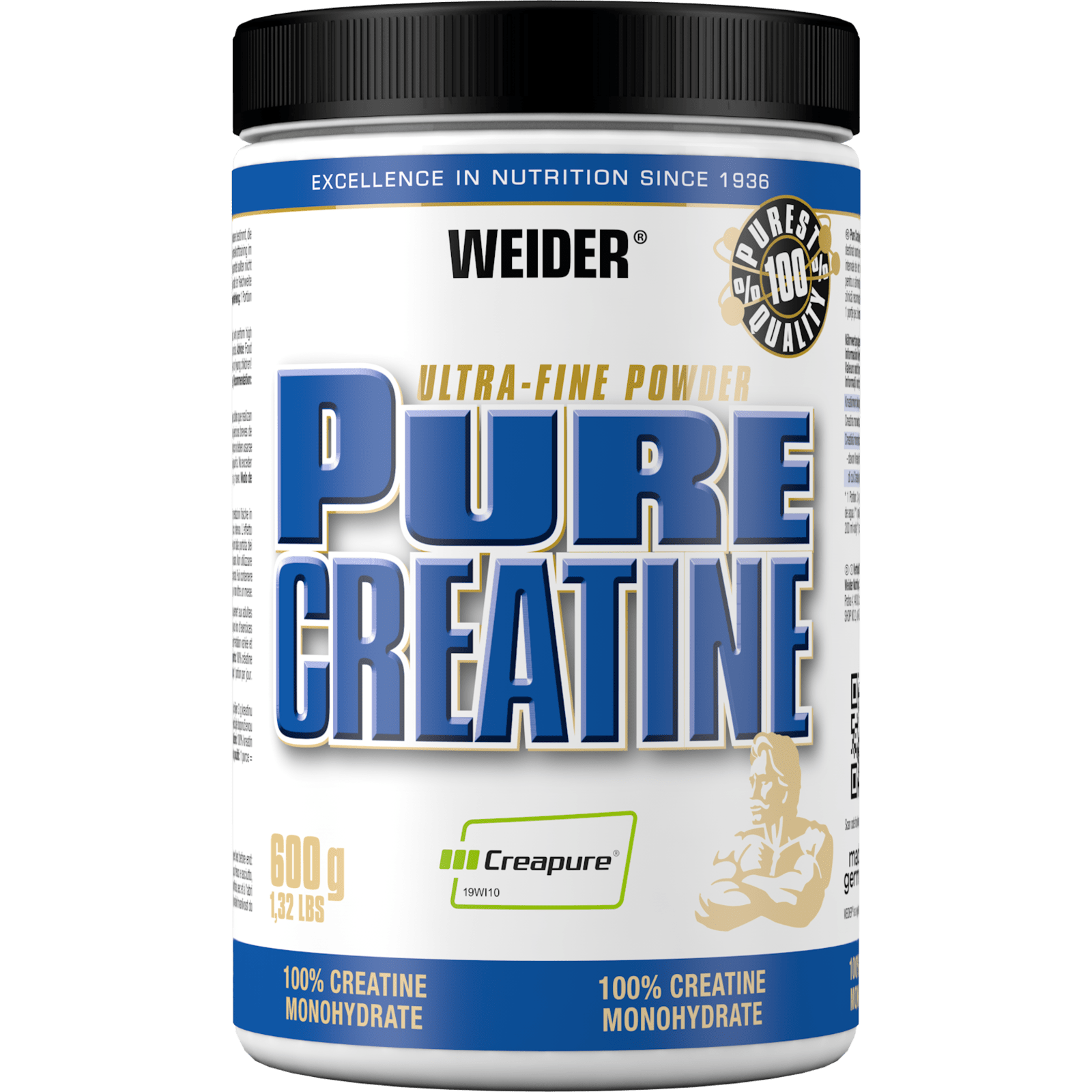 Pure Creatine (600g)