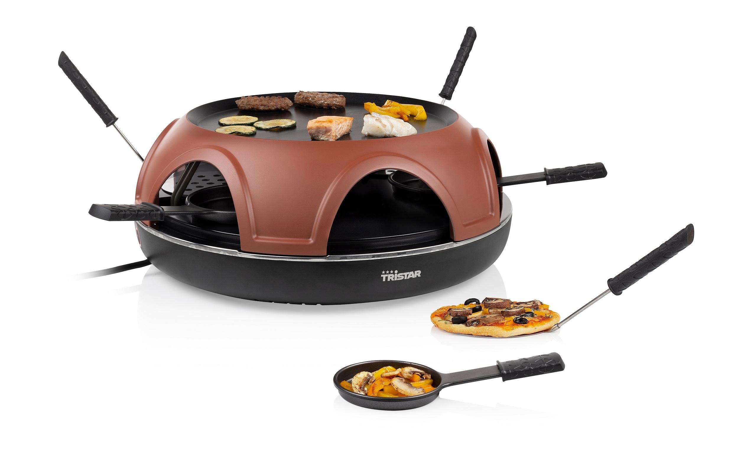 Pizzadom Pizza Festa Gourmet für 6 Personen<br>Pizzaofen