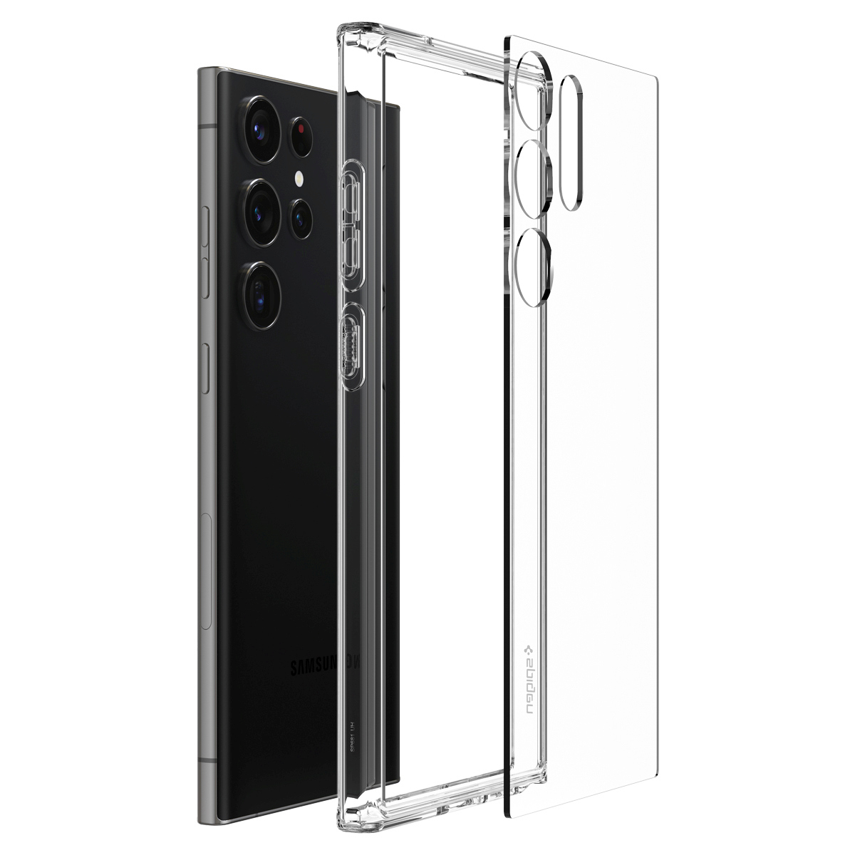 Samsung Galaxy S23 Ultra 5G Hybrid Case Hülle (ACS05617) - Transparent