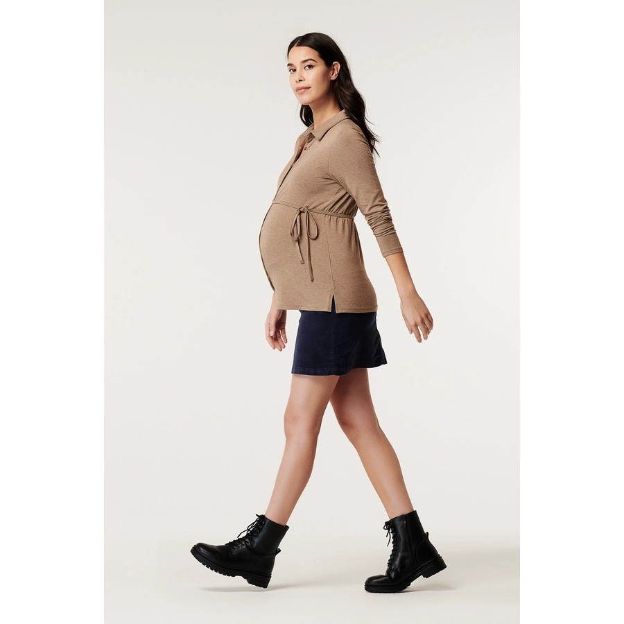 Esprit Still-Shirt Taupe Grey