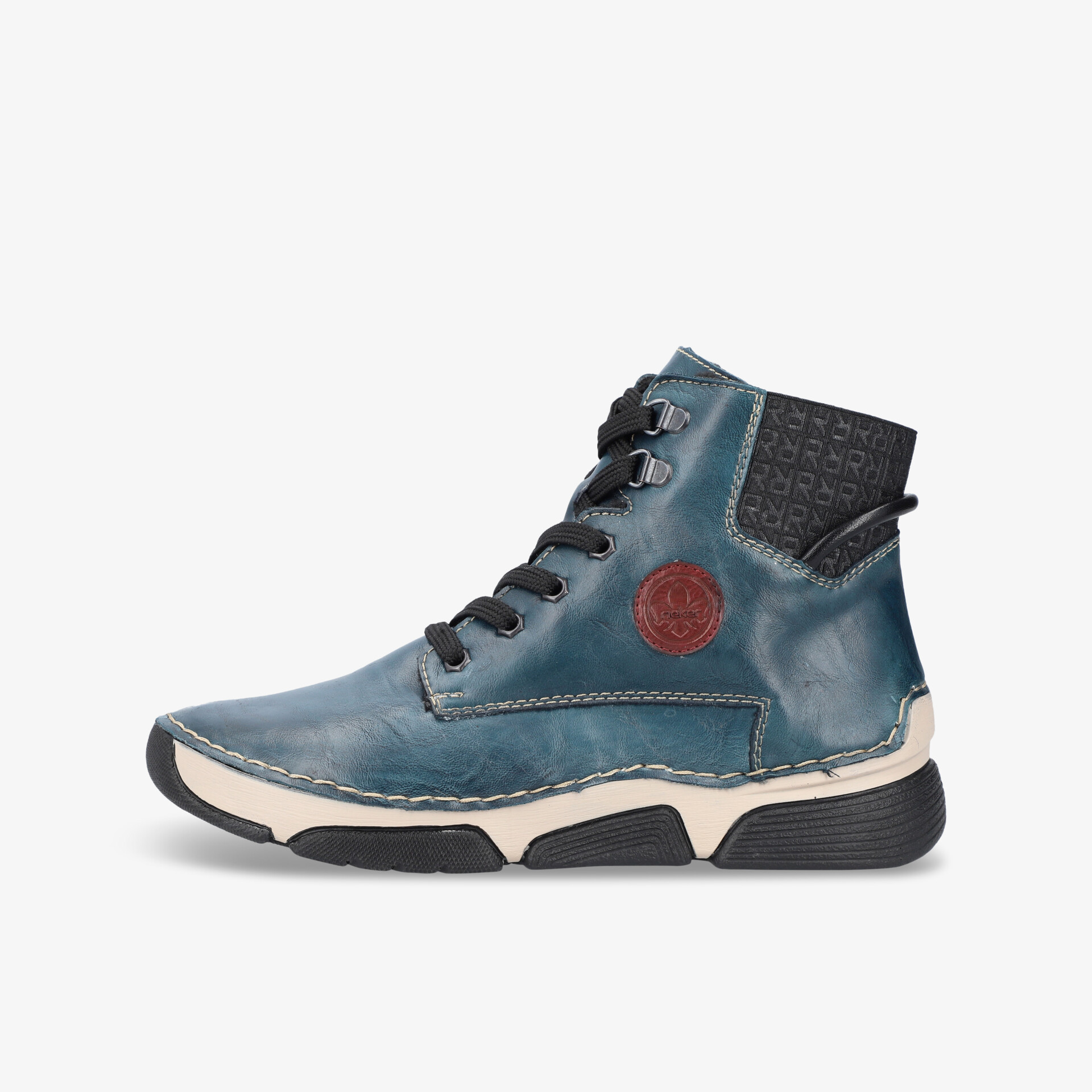 rieker Damen Schnürstiefeletten - Blau | Jetzt bei reno.de kaufen