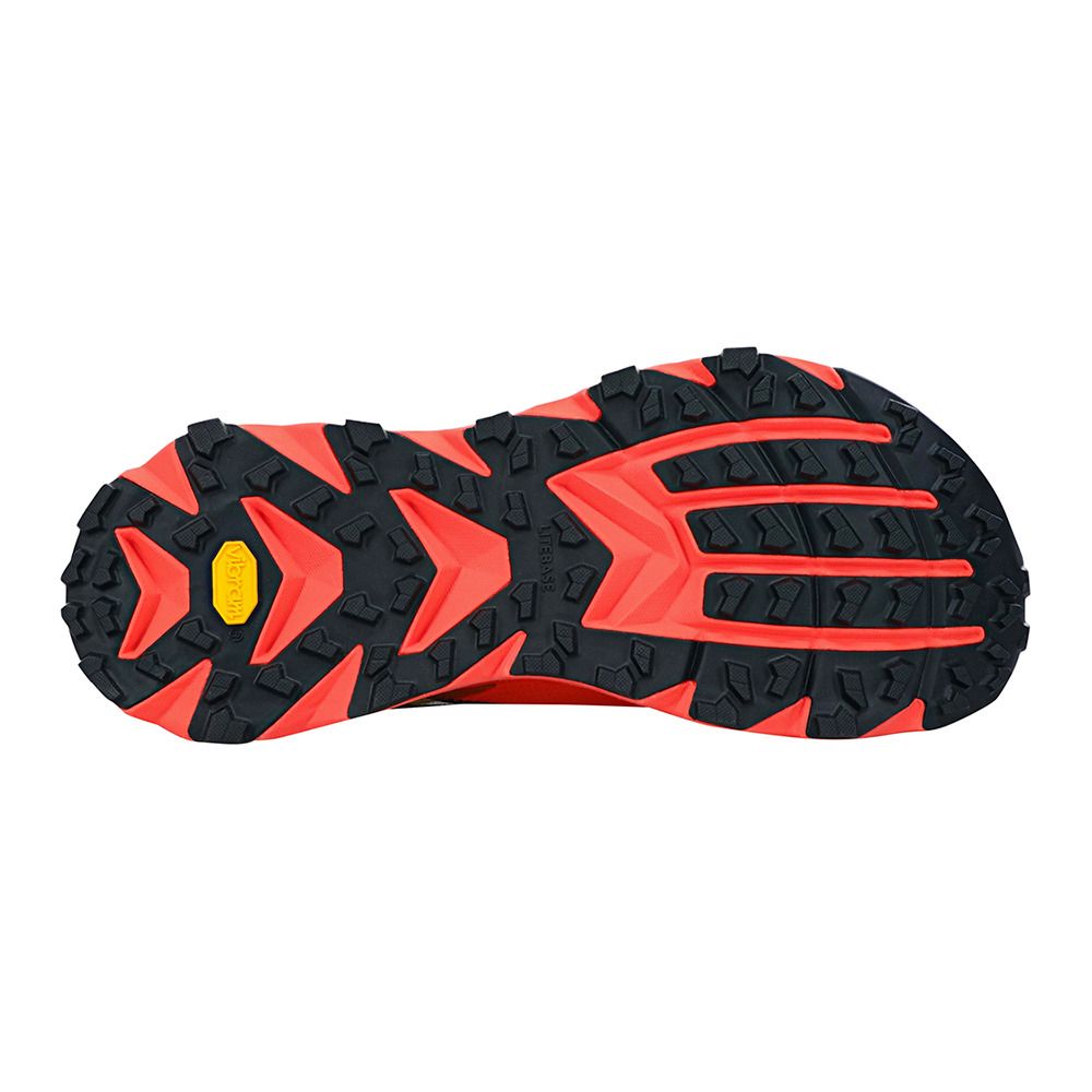 Altra MONT BLANC - Chaussures trail Homme coral/black