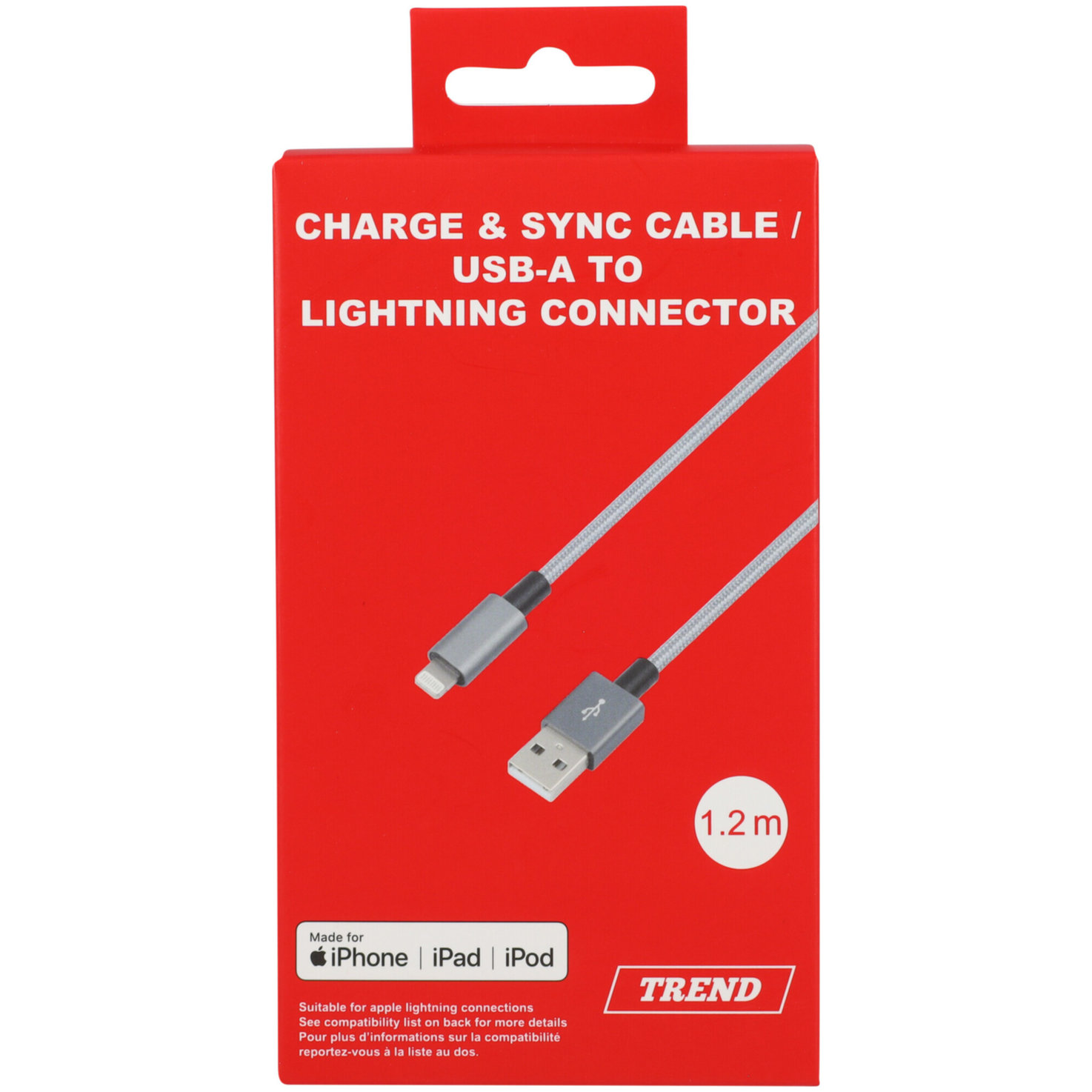 Trend Ladekabel USB-A zu Lightning