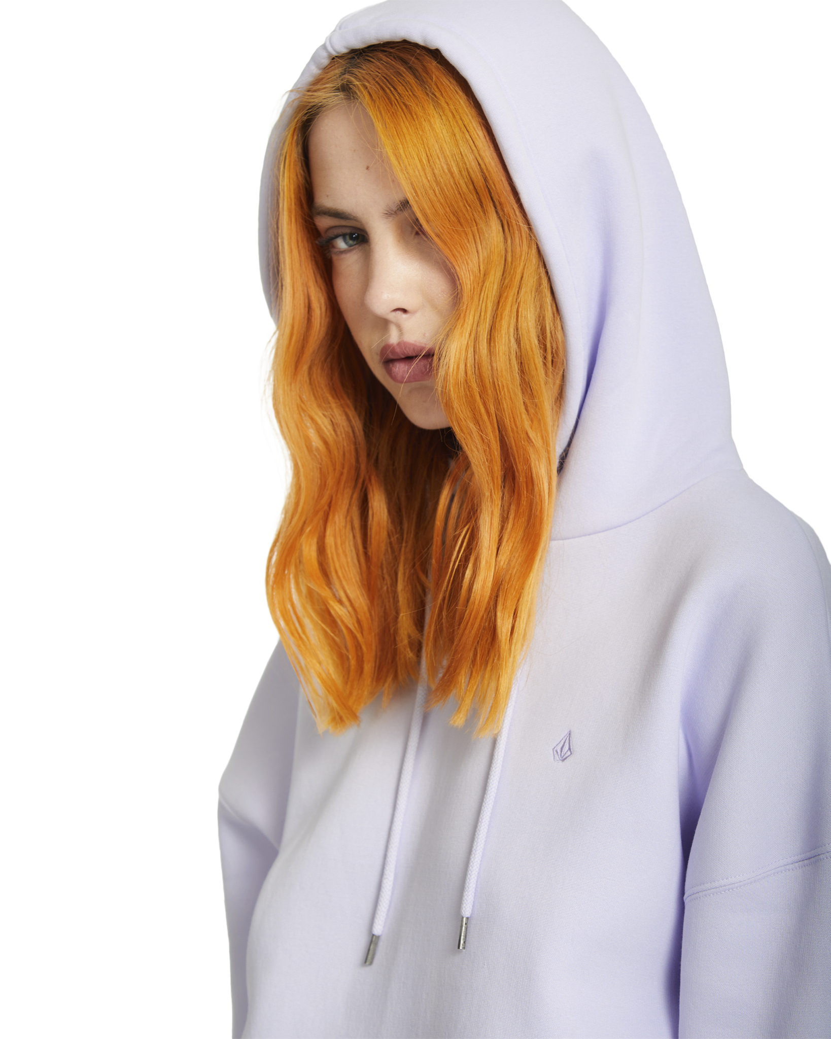 Volcom Stone Heart Up Hoodie Deep Purple