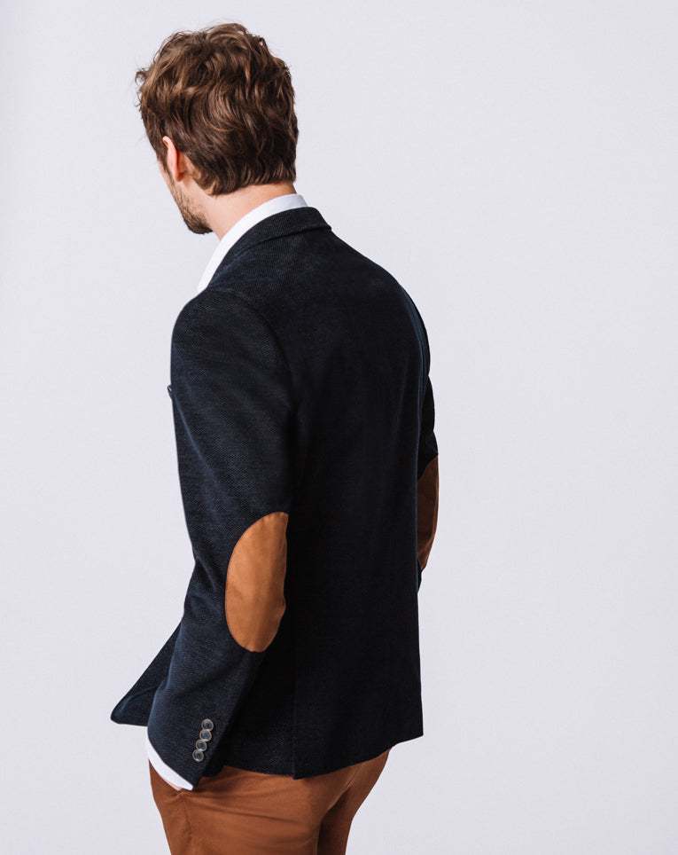 Veste velours navy 