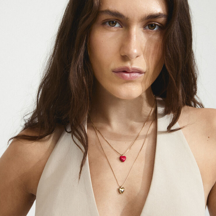 Pilgrim MAEVE necklace, 2 in a set, gold-plated Guld