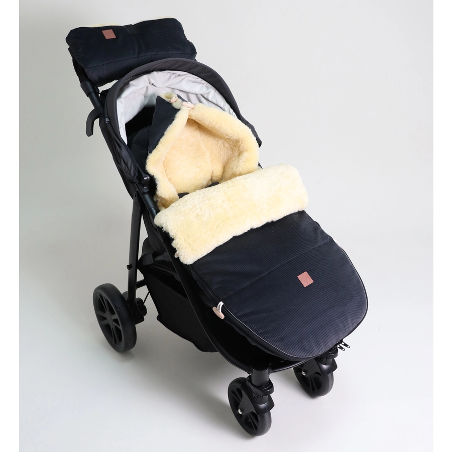 Kaiser Winterfußsack FILIUS CORD dark grey