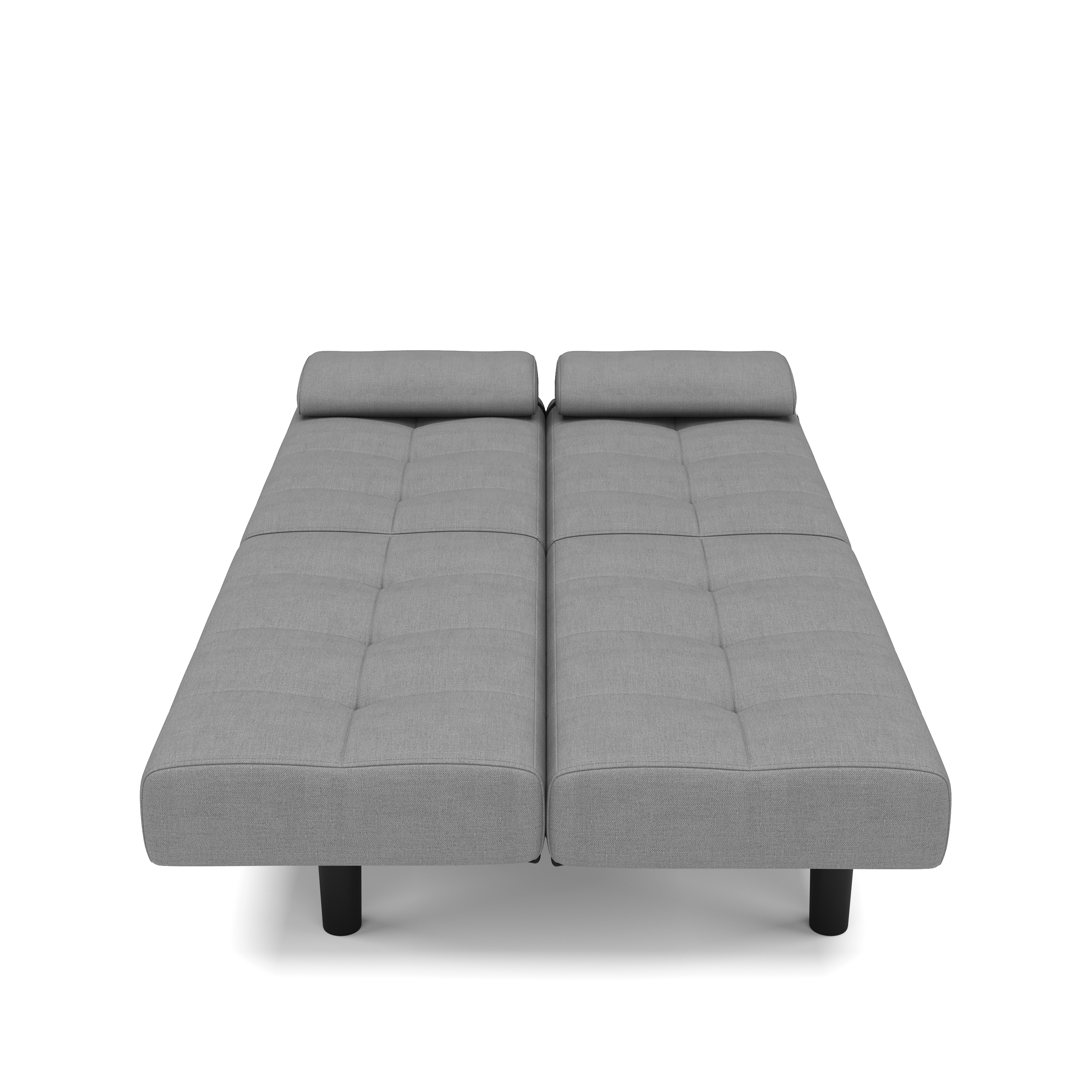 Schlafsofa Leinen LINUS multifunktional grau