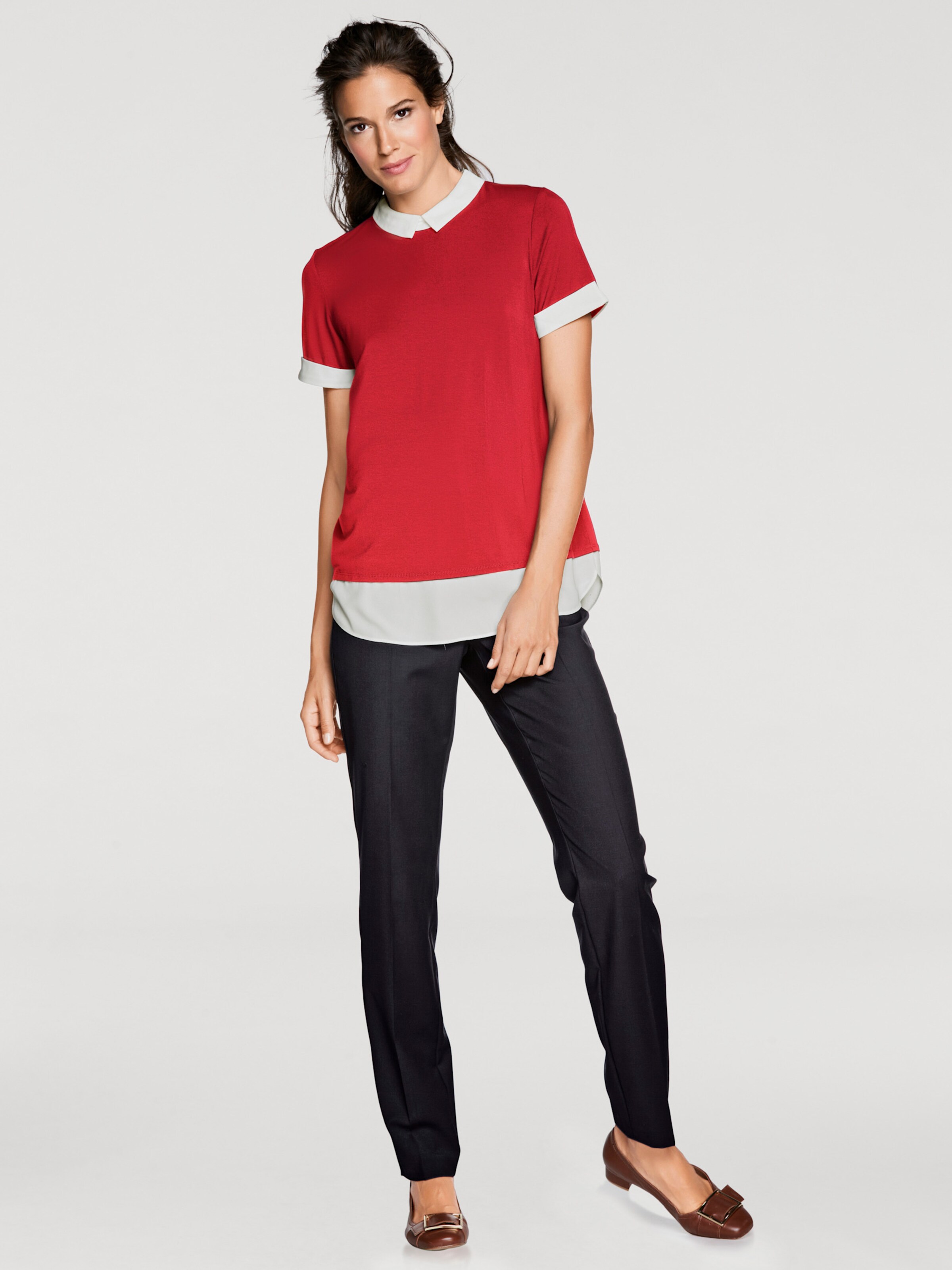 Rundhals-Shirt