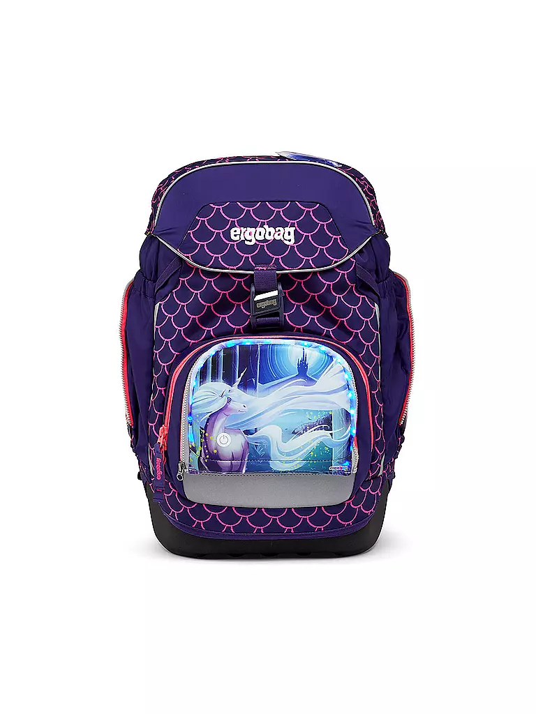 ERGOBAG Zip Set Zippies LED Einhorn bunt