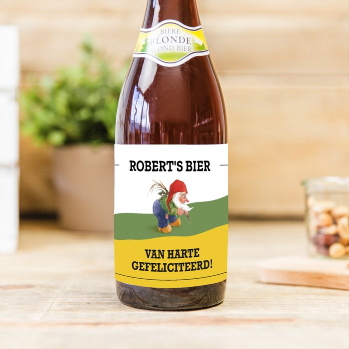 La Chouffe | 750 ml | Happy Birthday met eigen naam