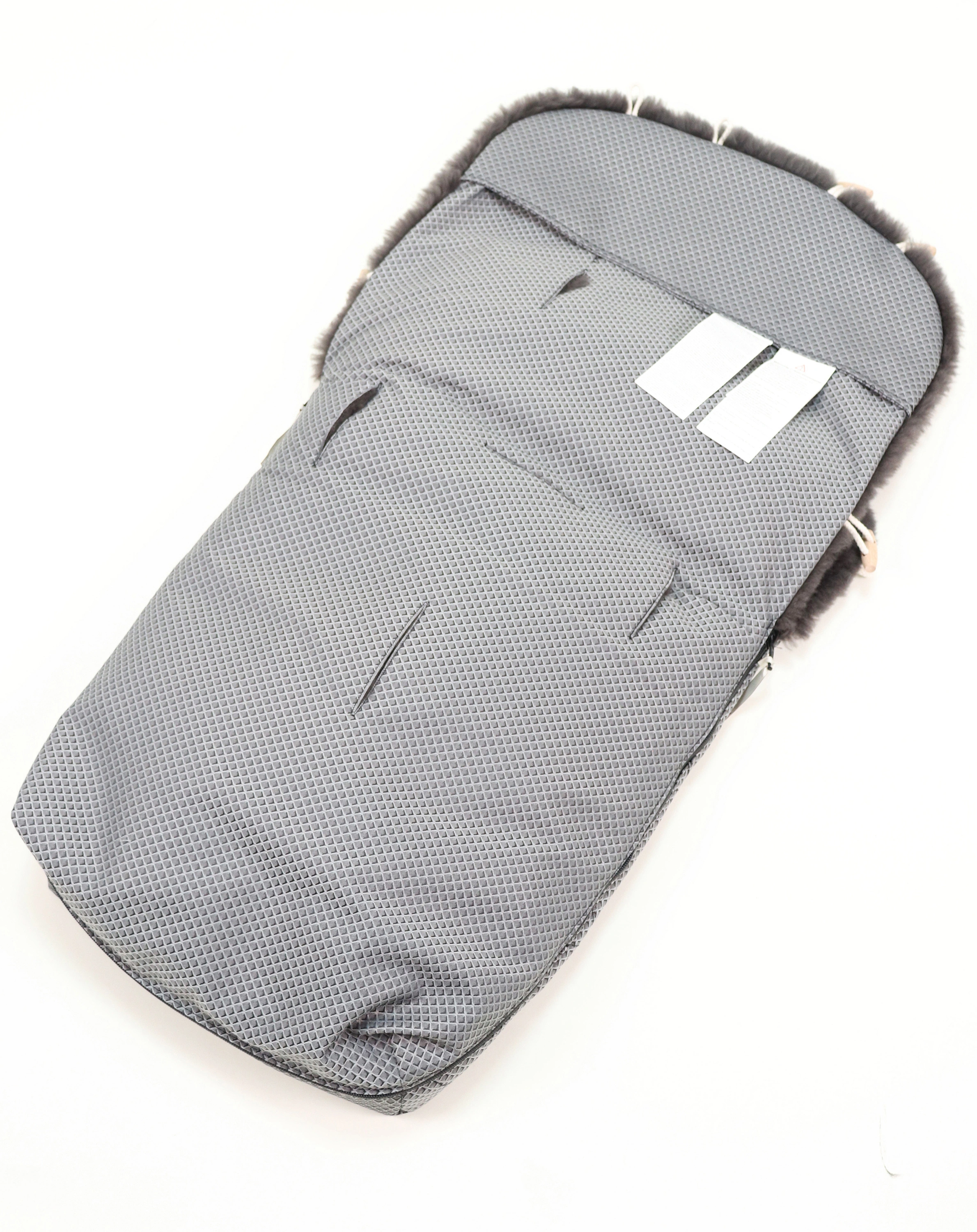 Buggy-Fußsack NATURA GRAPHIT mit Lammfell in anthracite