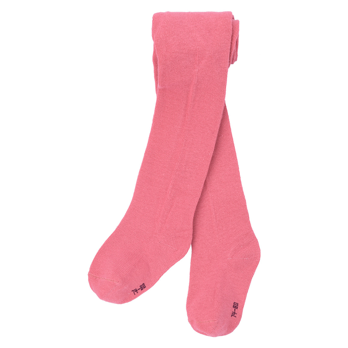 Topomini 2 Baby Strumpfhosen mit Tieren dunkelrosa / beere