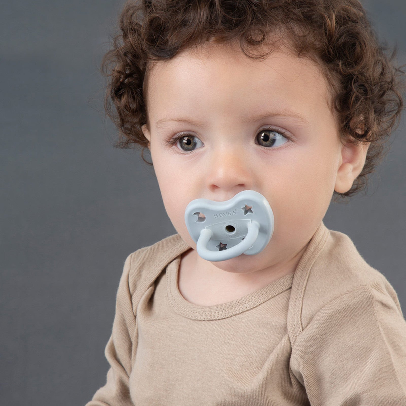 Baby Schnuller 2-Pack Round cottage blue & gorgeous grey